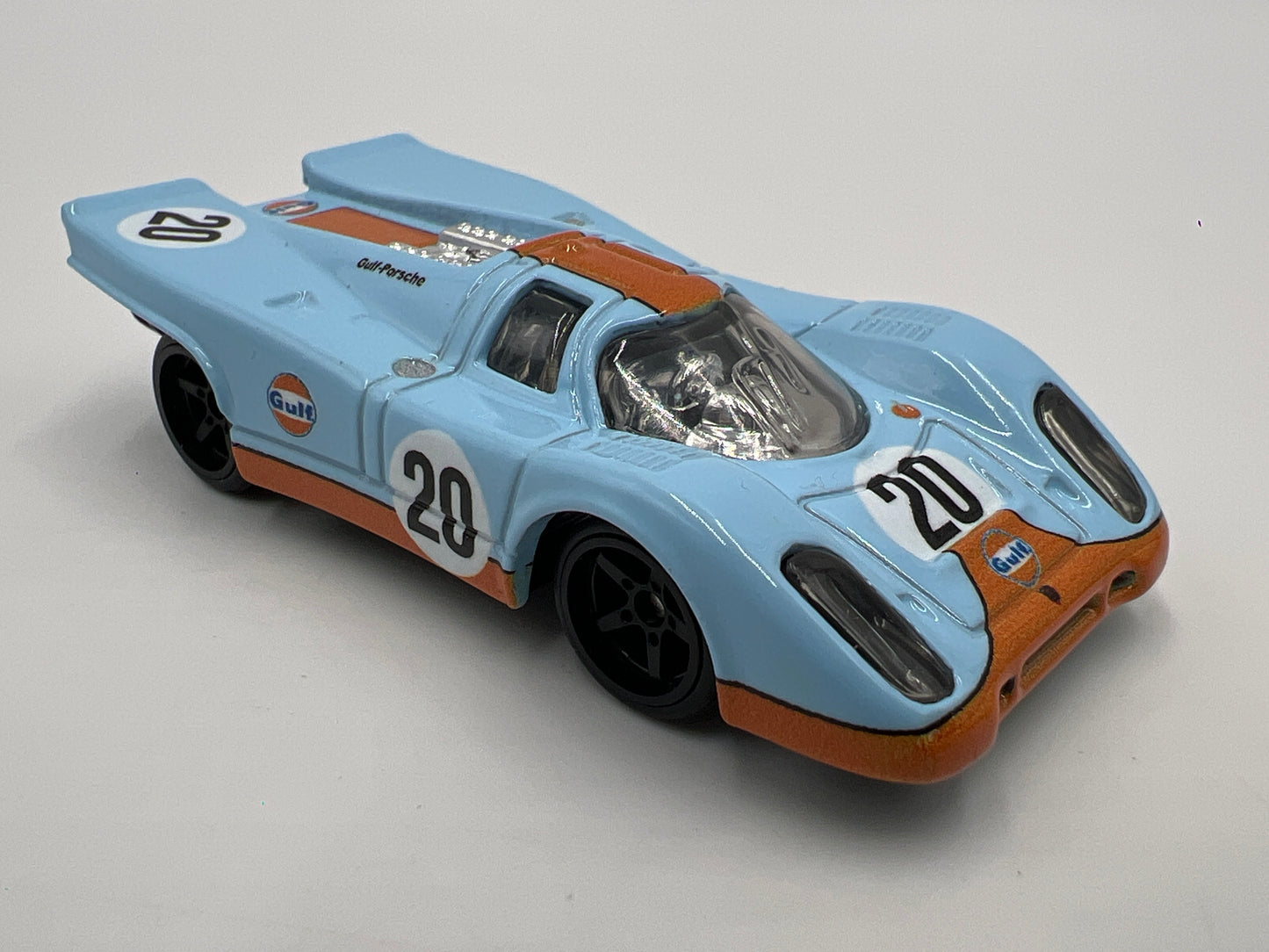 Hot Wheels 1/64 Premium Diorama Set Porsche 917K Gulf Blue Loose