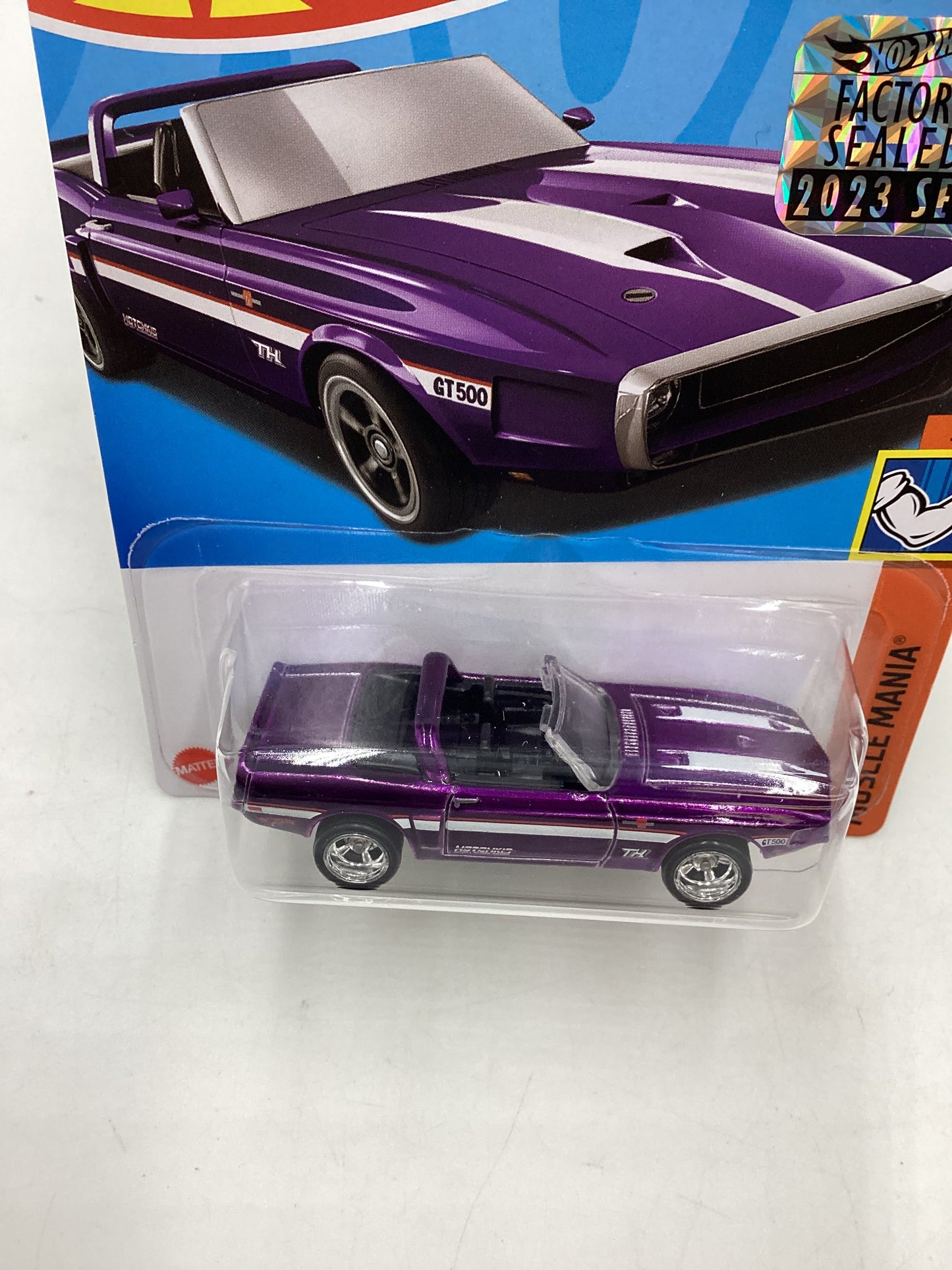 2023 Hot Wheels Super treasure hunt 1/1250 69 Shelby GT- 500 Factory Sealed W/Protector