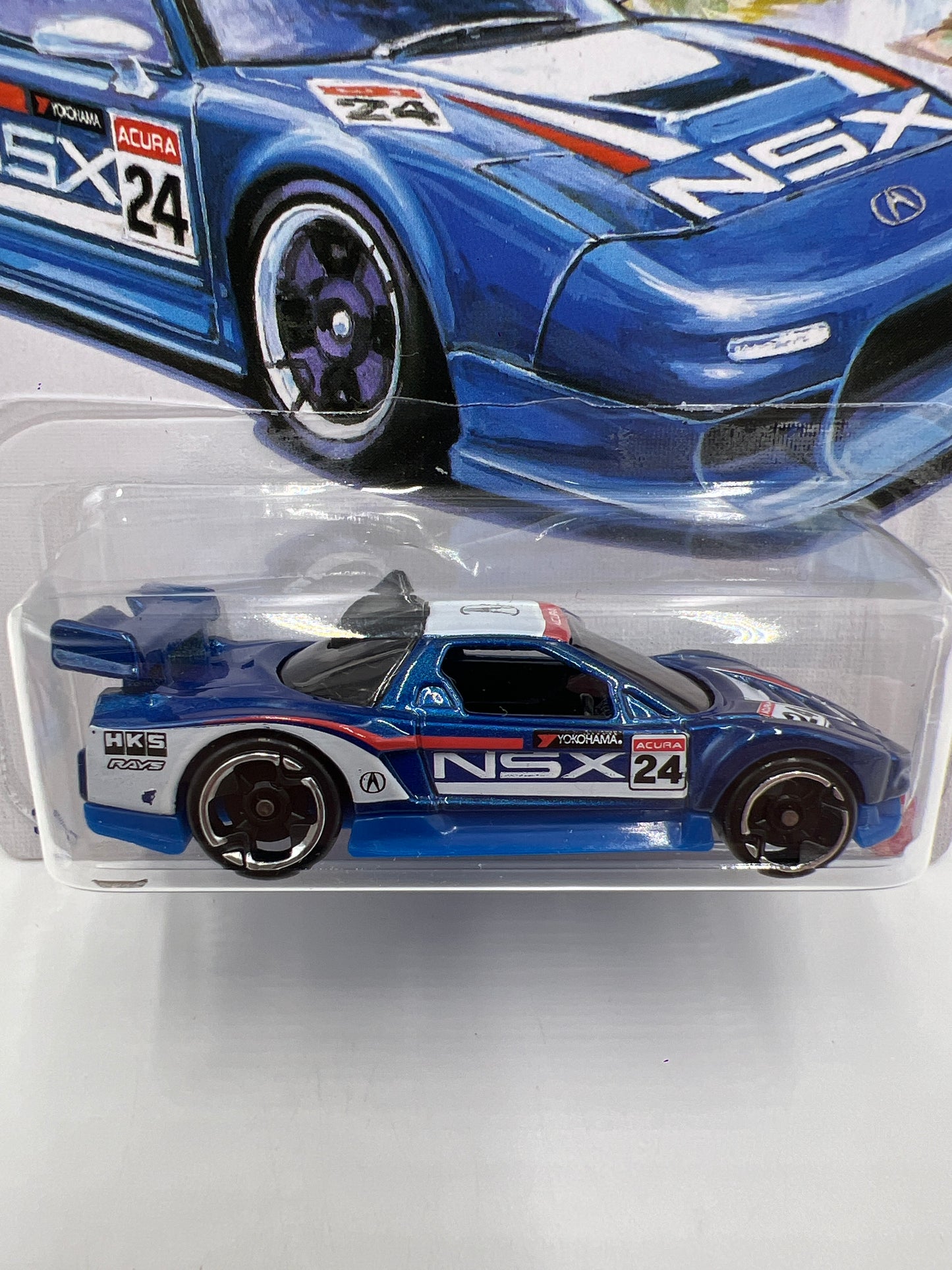 2024 Hot Wheels J-Imports #5 Acura NSX Blue
