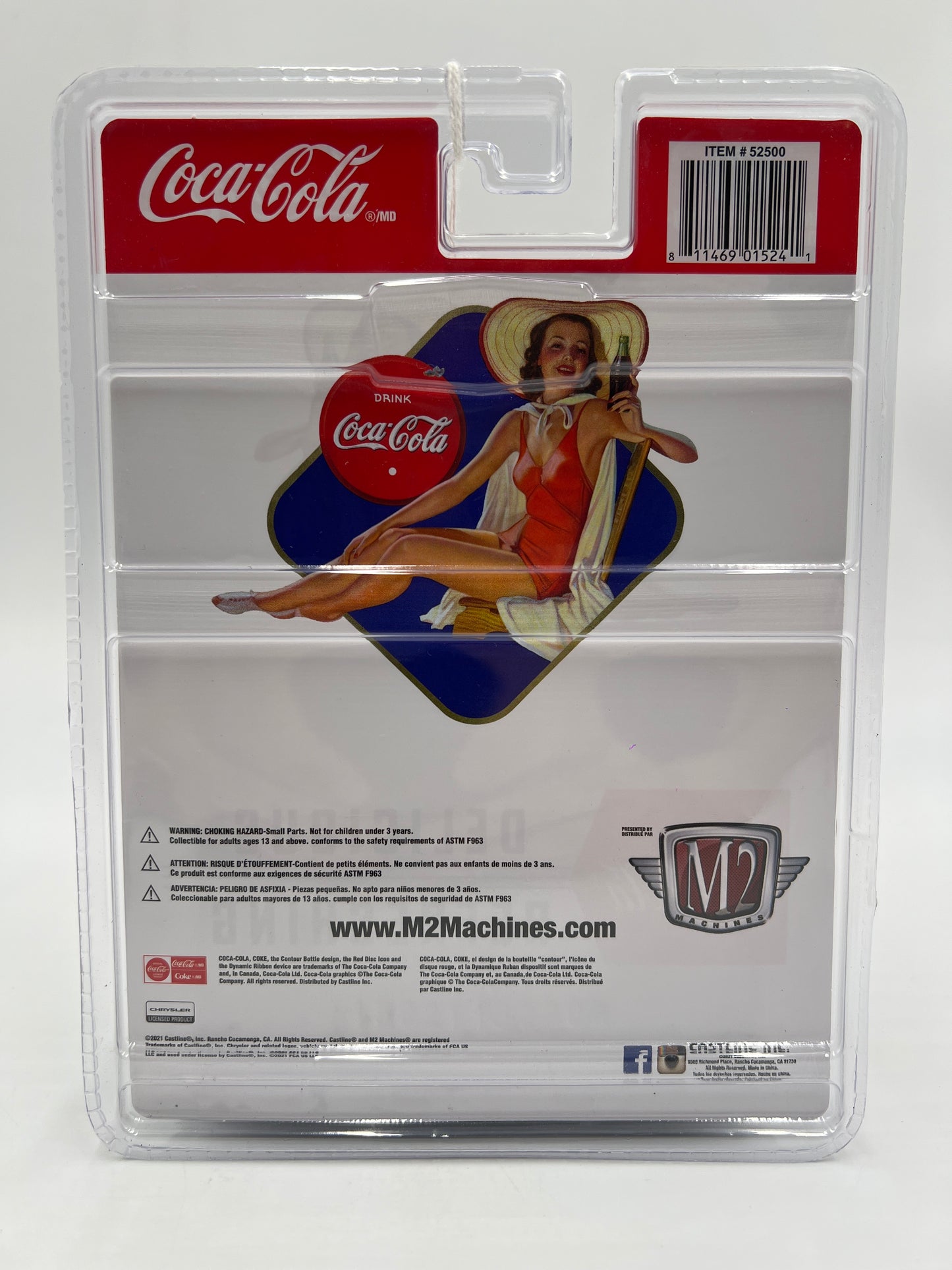 M2 Machines Coca Cola CHASE 1957 DeSoto Fireflite Black/Red BB03