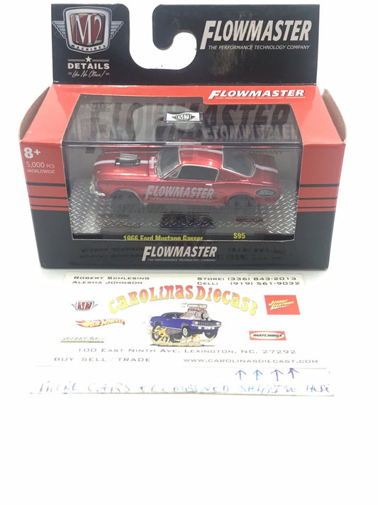 M2 Machine 1966 Ford Mustang Gasser Flowmaster Oreilys exclusive S95