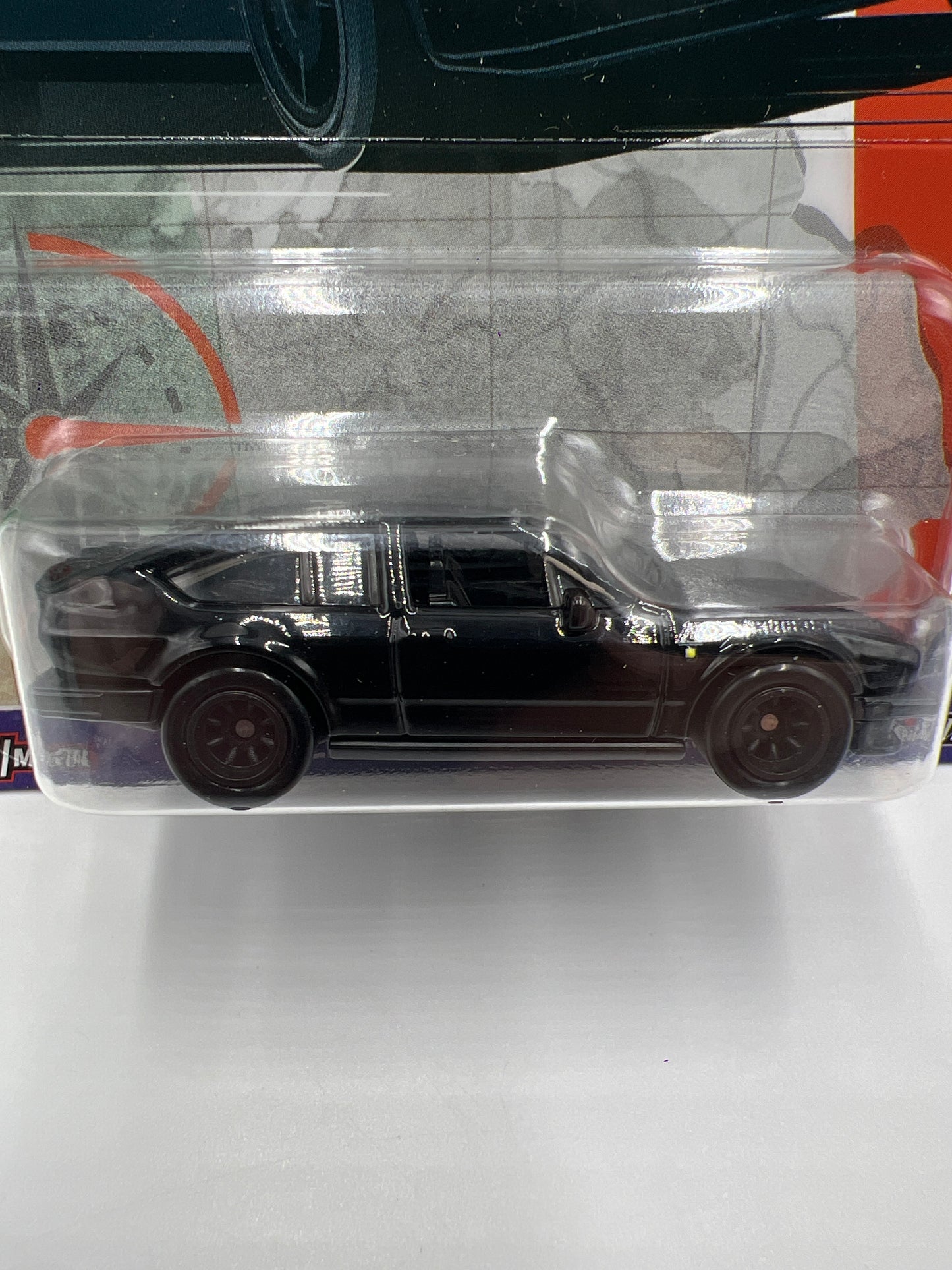 2024 Hot Wheels Premium World Tour Chase #0 Alfa Romeo GTV6 3.0 Black W/Protector