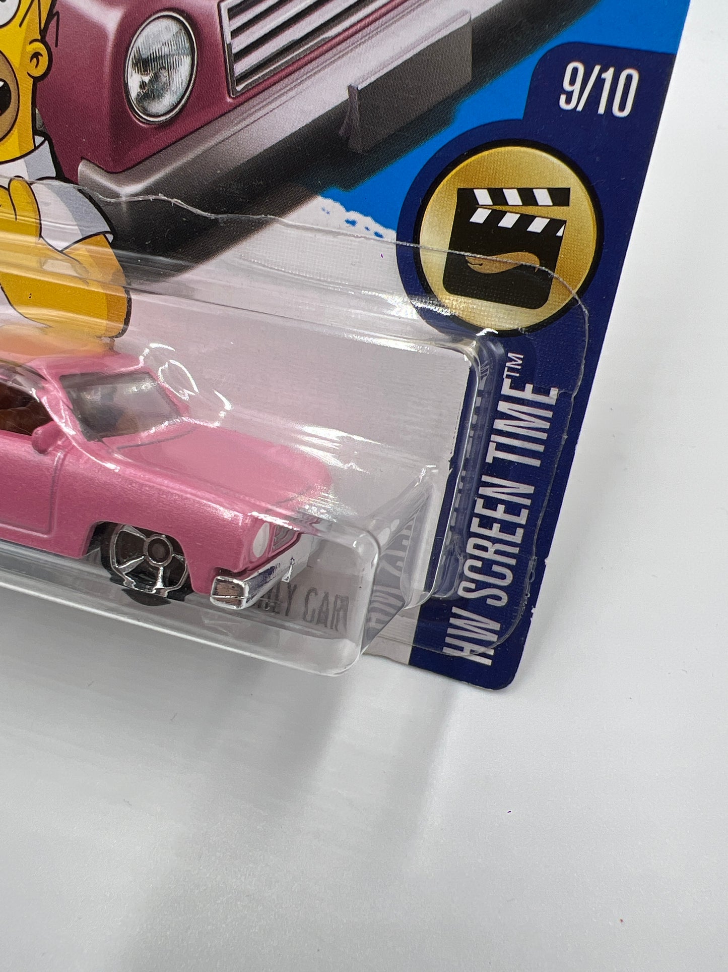 2017 Hot Wheels HW Screen Time #112 The Simpsons Family Car Pink 120B