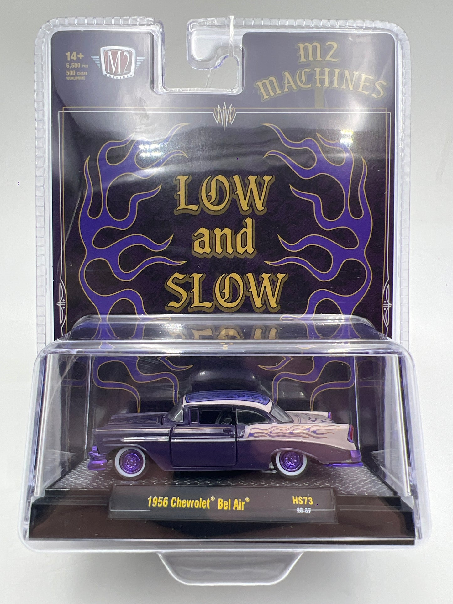 M2 Machines HS73 Hobby Exclusive CHASE Low And Slow 1956 Chevrolet Bel Air