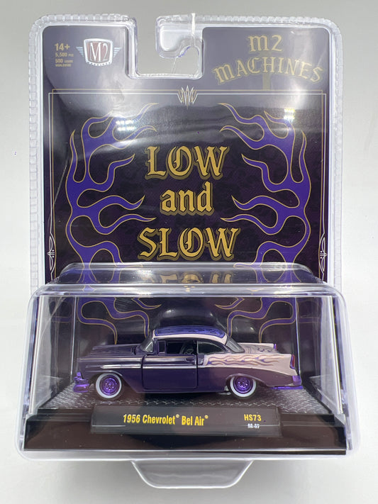 M2 Machines HS73 Hobby Exclusive CHASE Low And Slow 1956 Chevrolet Bel Air