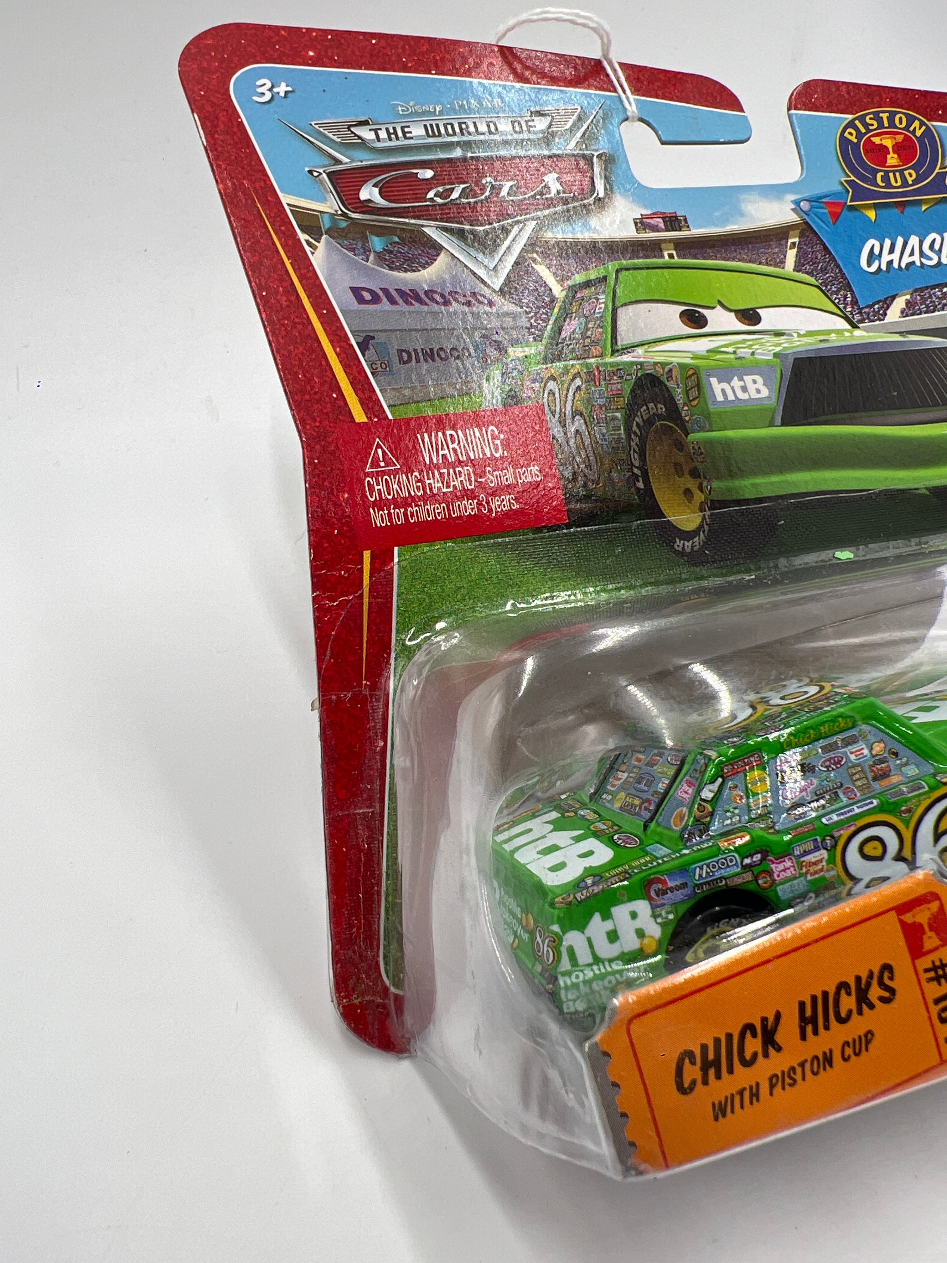 Disney Pixar The World Of Cars #104 CHASE Chick Hicks With Piston
