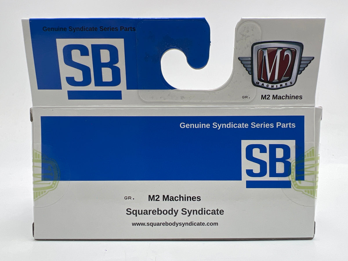 M2 Machines WMTS23 Squarebody Syndicate 1974 Chevrolet Van G10 Dark Blue