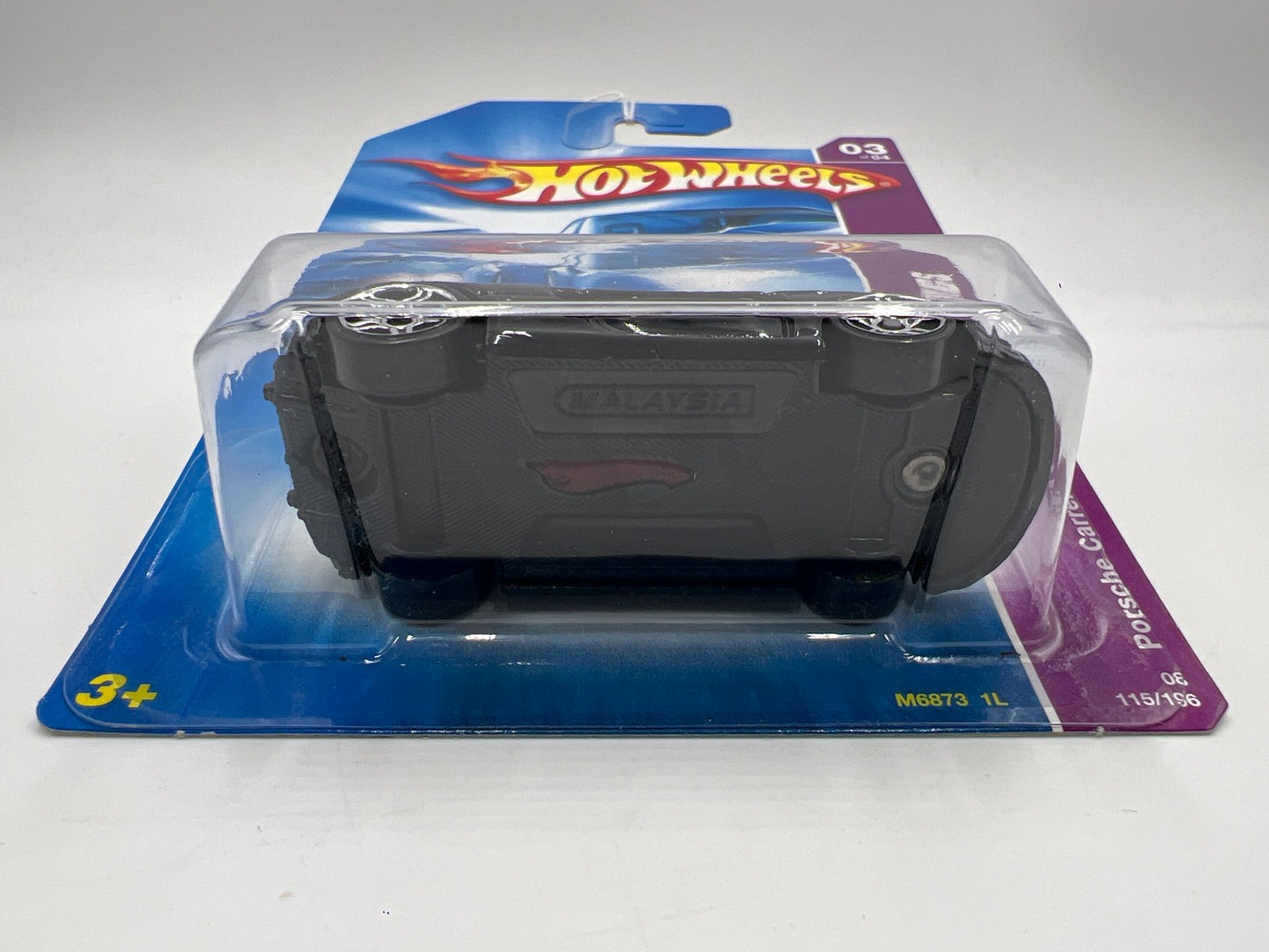 2008 Hot Wheels Team: Exotics #115 Porsche Carrera GT Black 100C