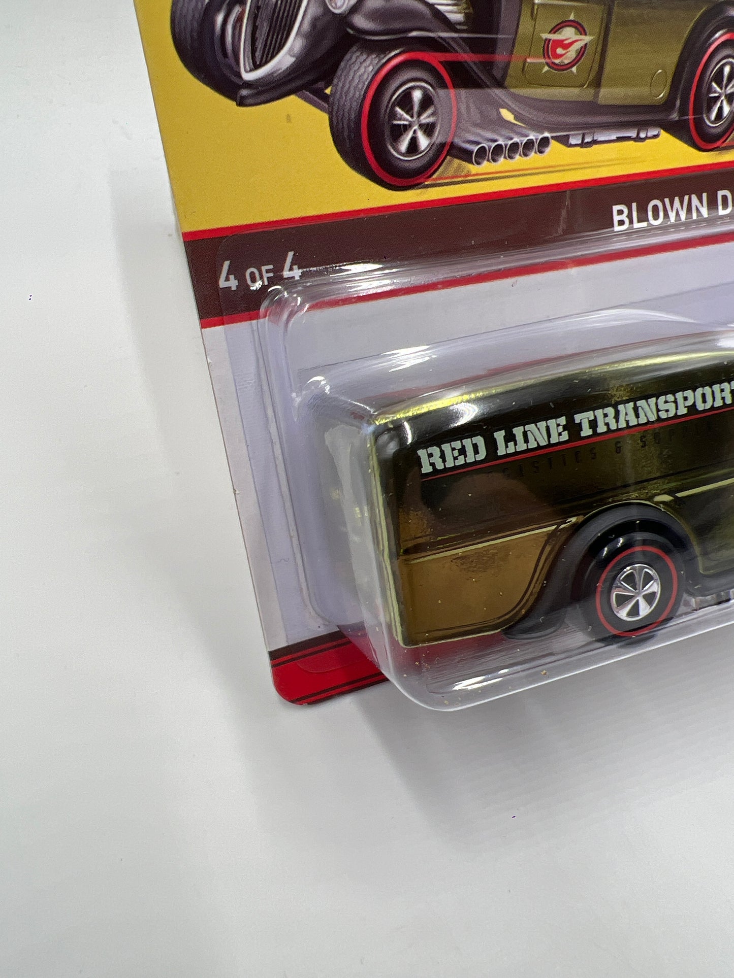 2013 Hot Wheels RLC Neo-Classics Series 12 #4 3317/4500 Blown Delivery Green W/Protector