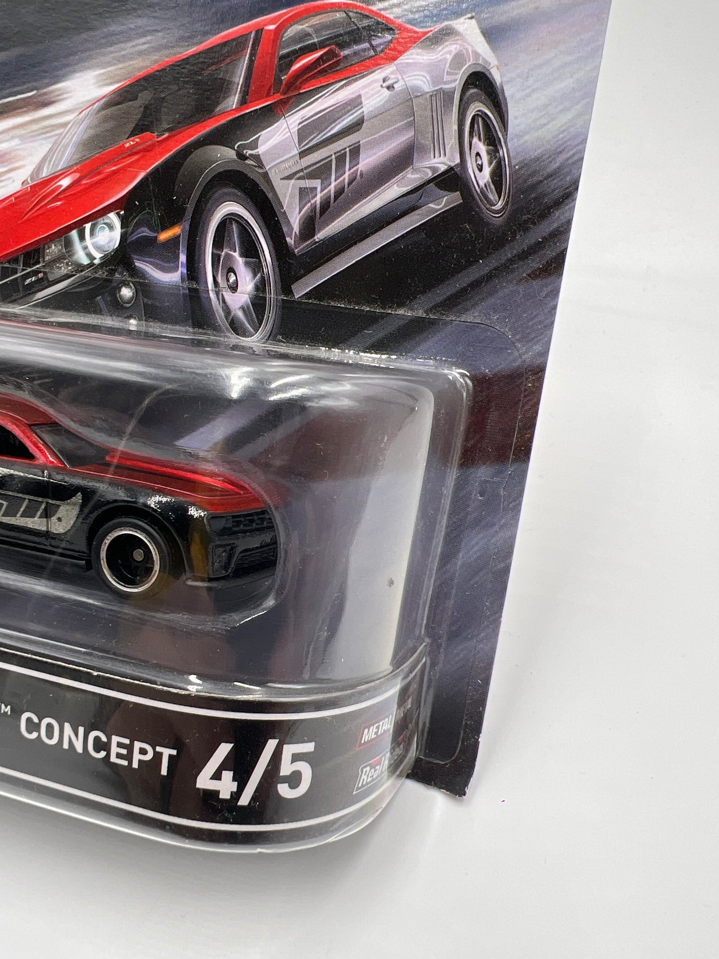 Hot Wheels Retro Entertainment Forza Motorsport #4 12 Camaro ZL1 Concept Red/Silver 241E