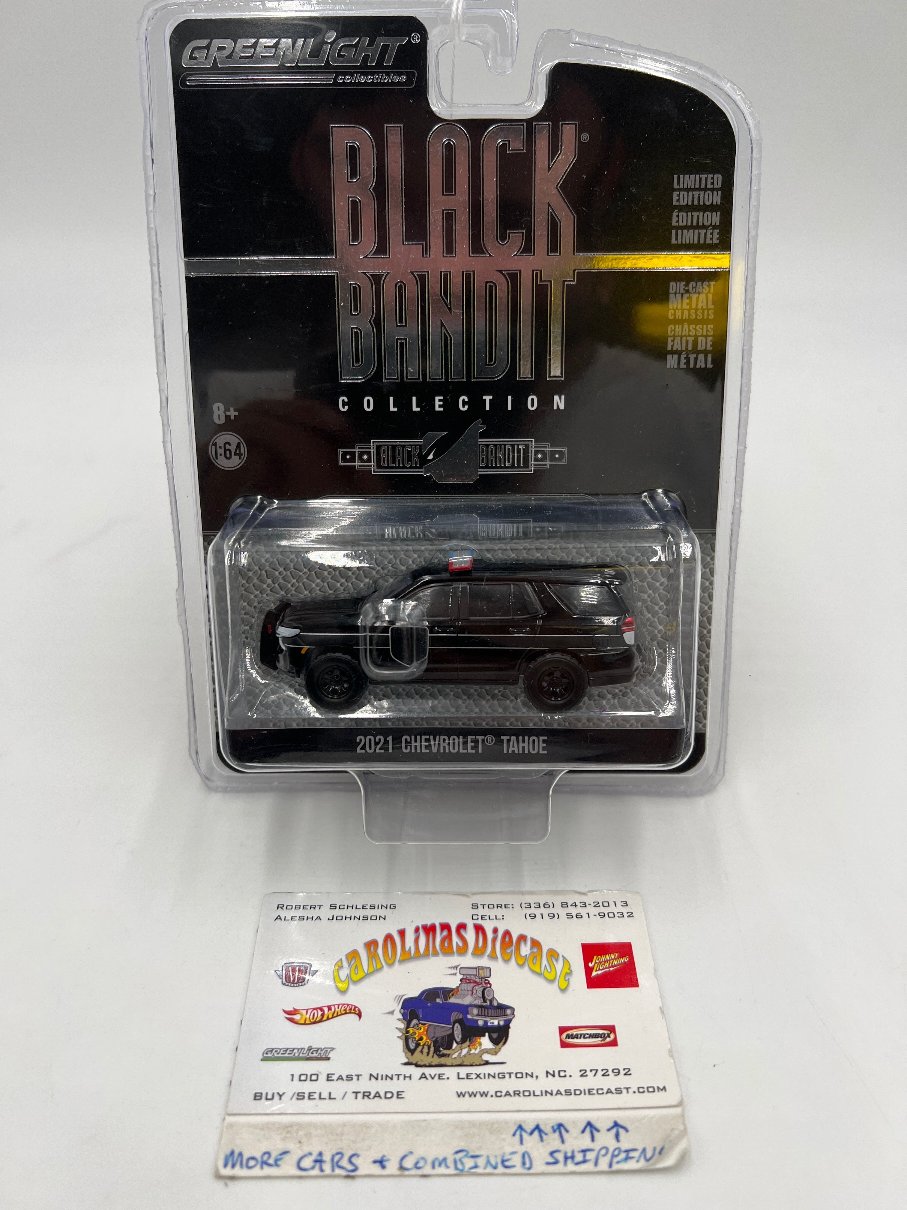 GREENLIGHT BLACK BANDIT 3個セット Greenlight Black Bandit Series 25 2021 Chevrolet Tahoe Black