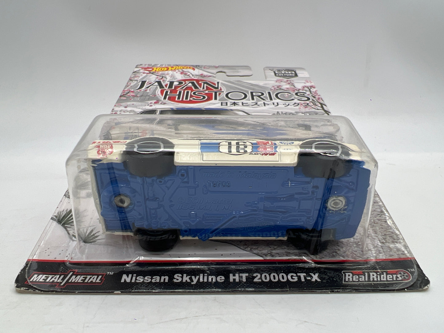 Hot Wheels Premium Japan Historics #3 Nissan Skyline HT 2000GT-X White W/Protector