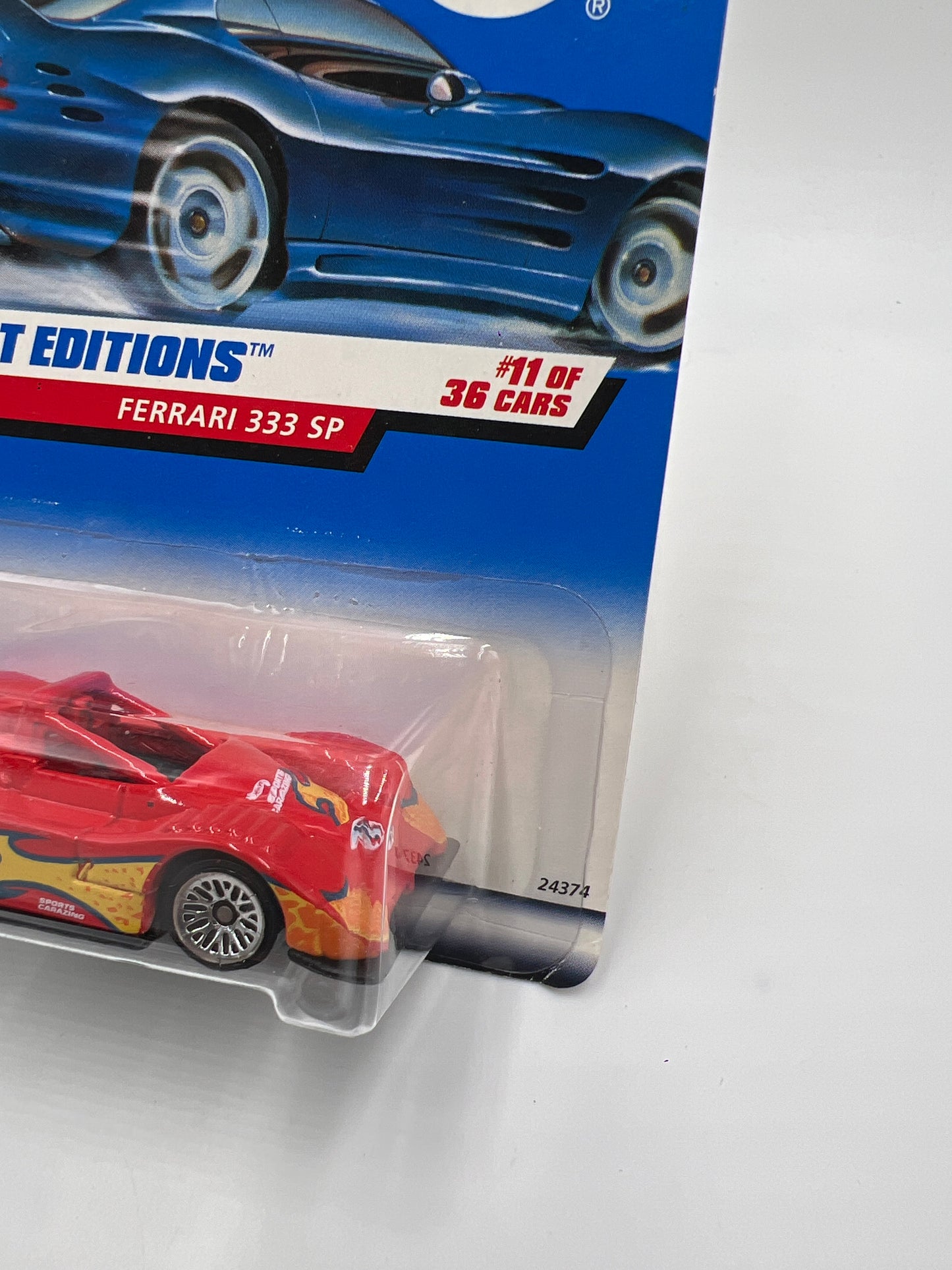 2000 Hot Wheels First Editions #71 Ferrari 333 SP Red SR