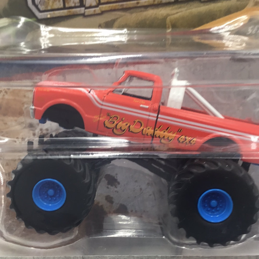 Greenlight Kings of crunch series 13 1969 Chevrolet K-20 Big Daddy Walmart chase (Body Lifted see photos)