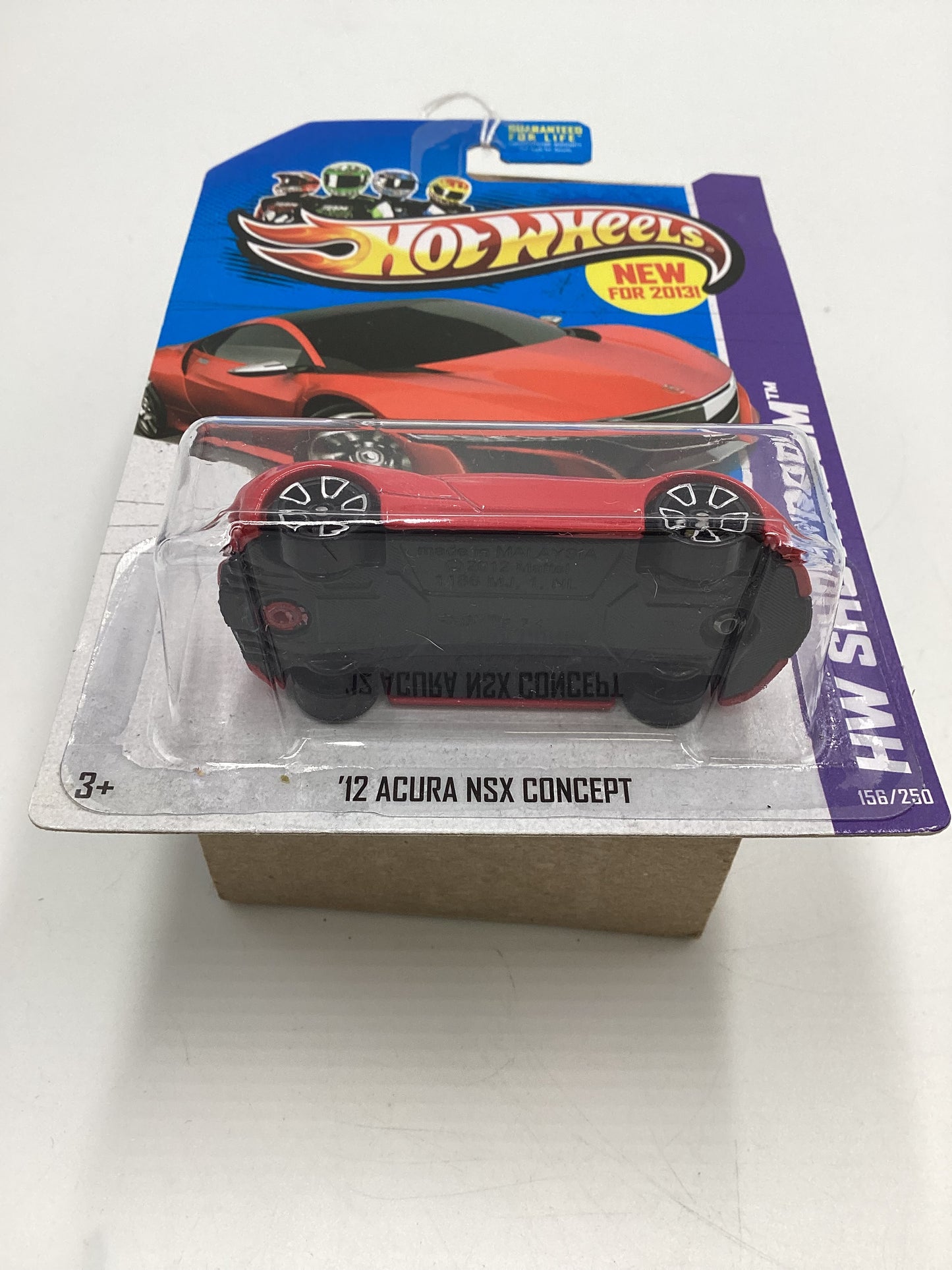 2013 Hot wheels Showroom #156 12 Acura NSX Concept Red 105C