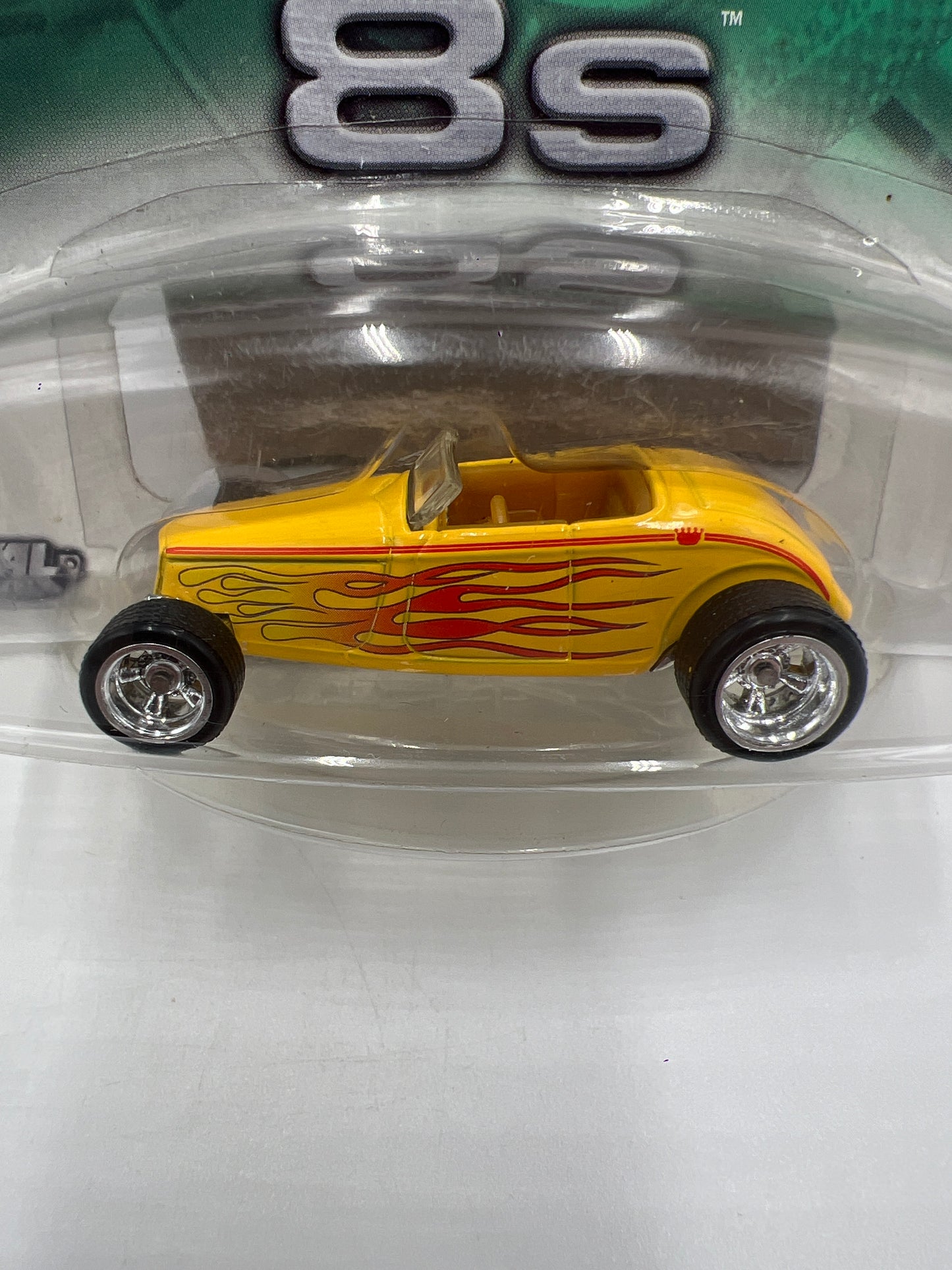 Hot Wheels Premium Great 8s #4 Lo Boy Roadster Yellow 245O