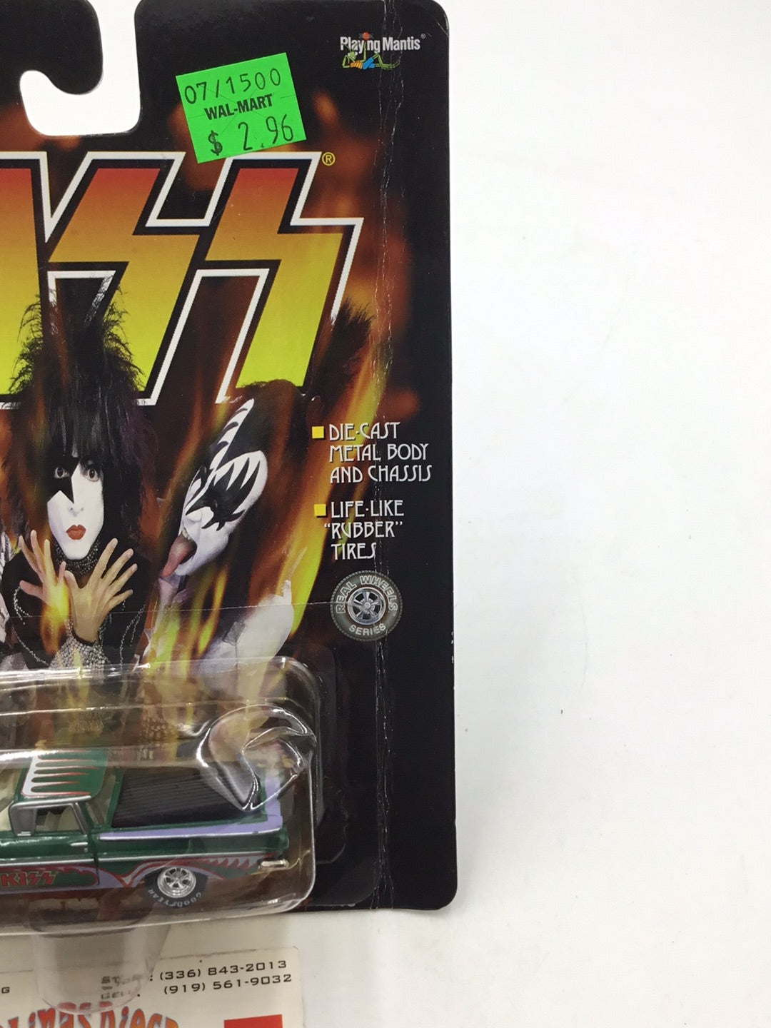 Johnny Lightning Kiss 1959 El Camino (Bad Card)