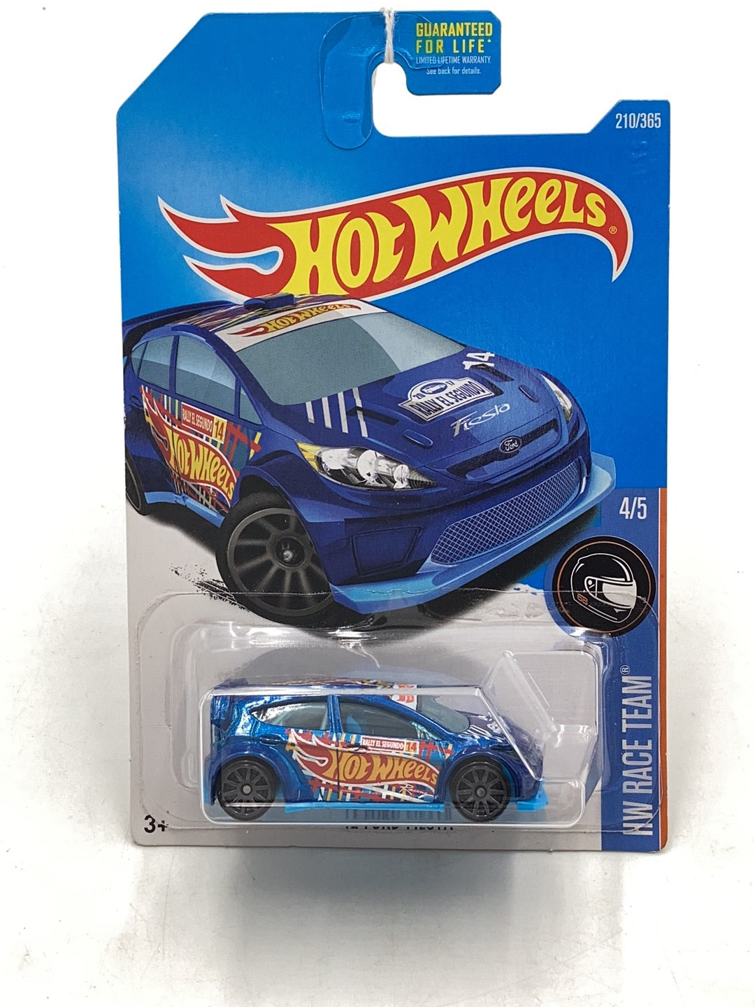 2017 Hot Wheels #210 12 Ford Fiesta 32E