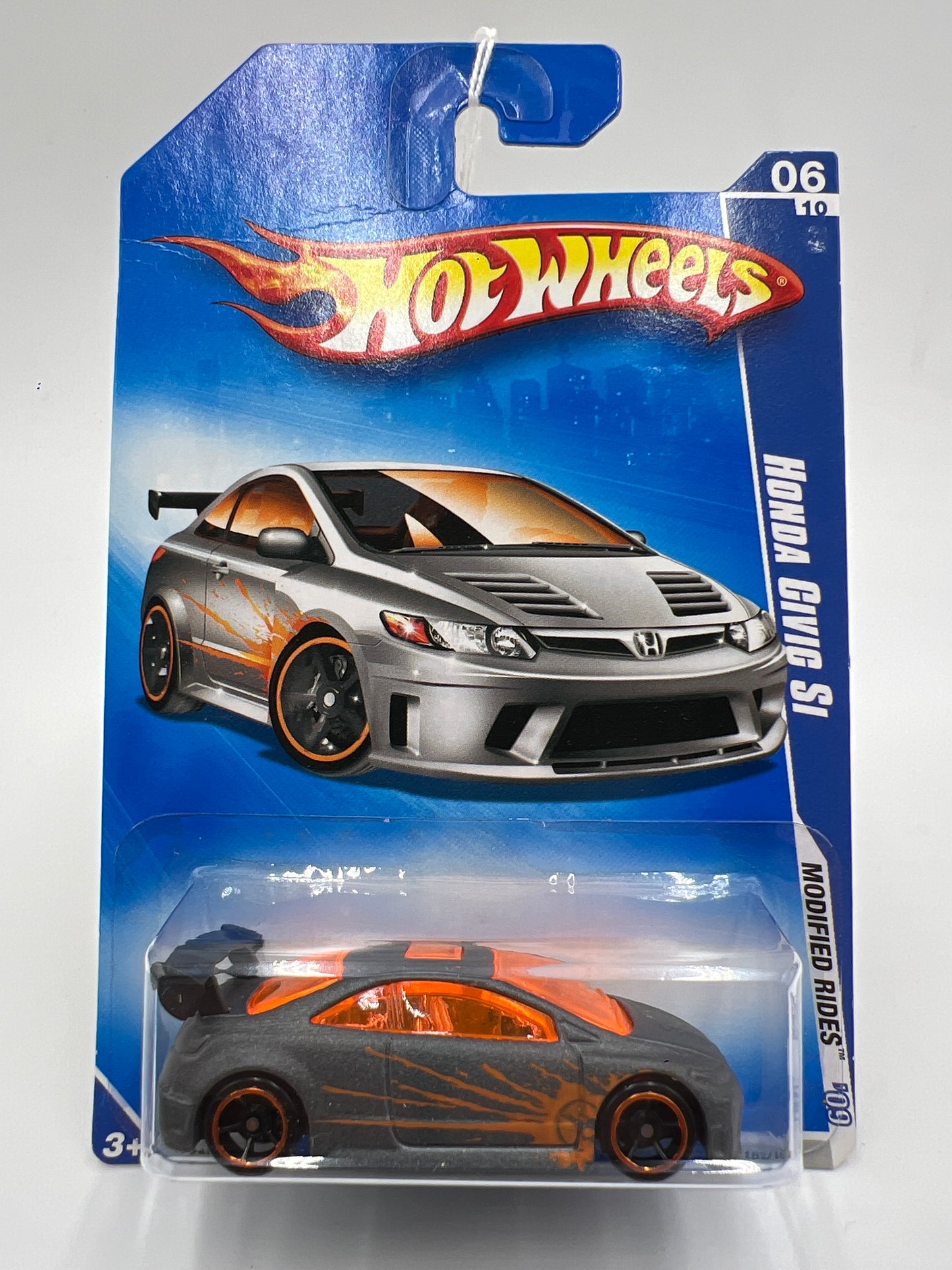 2009 Hot Wheels Modified Rides #162 Honda Civic Si Gray Has Vein SR