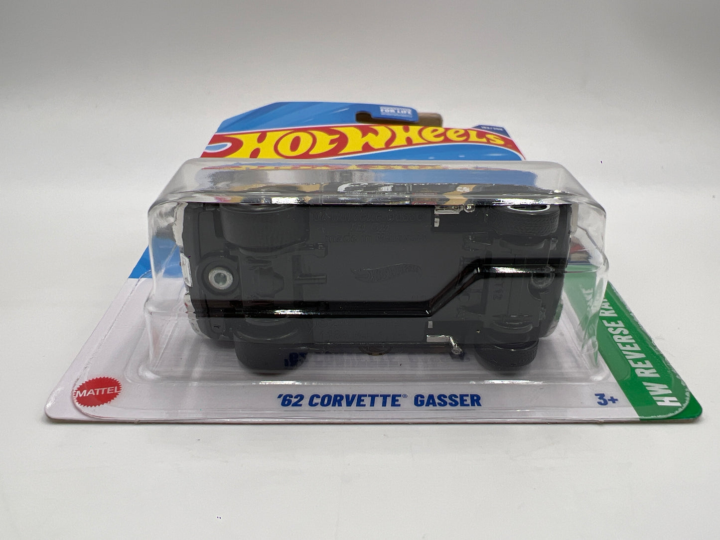 2025 Hot Wheels J Case Super Treasure Hunt #182 62 Corvette Gasser W/Protector