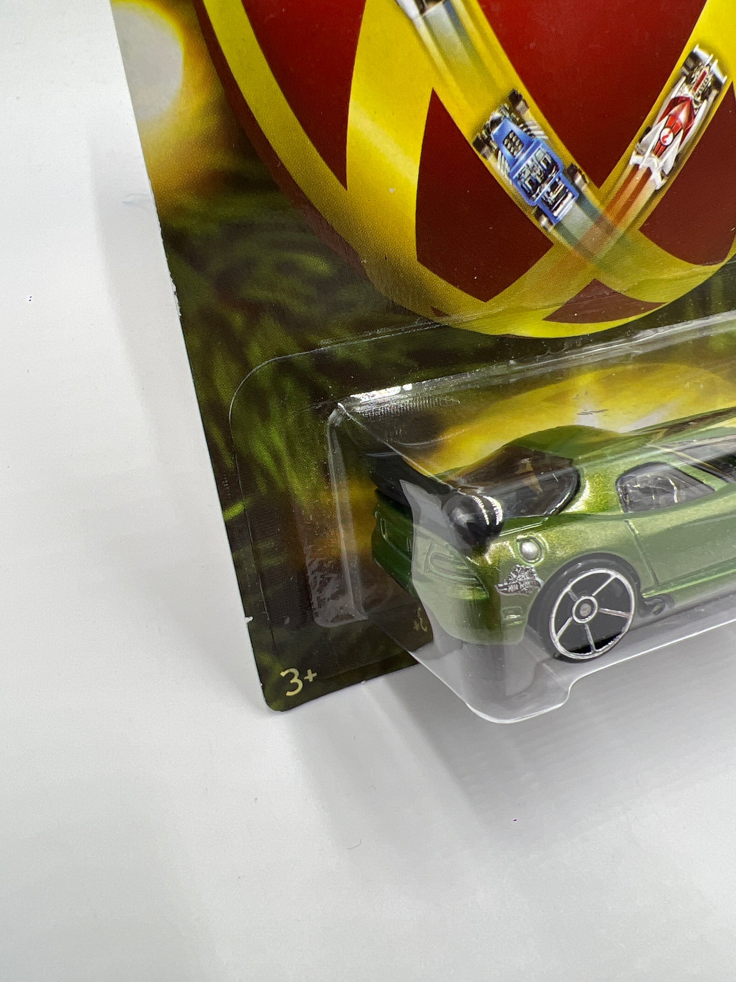 2011 Hot Wheels Holiday Hot Rods Dodge Viper SRT10 ACR Green 154A