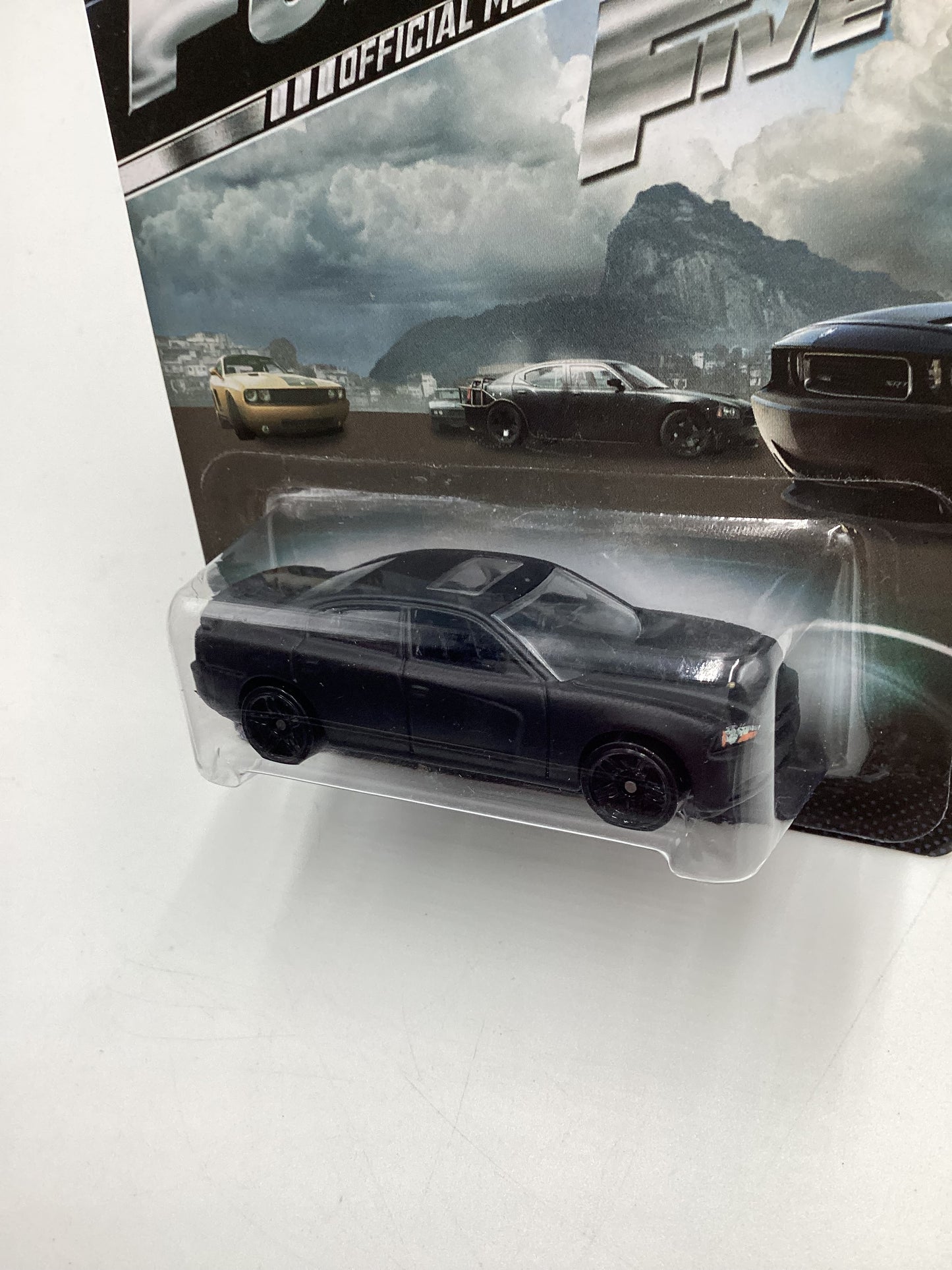 2013 Hot Wheels Fast and Furious Fast Five #8 11 Dodge Charger R/T Matte Black 73F