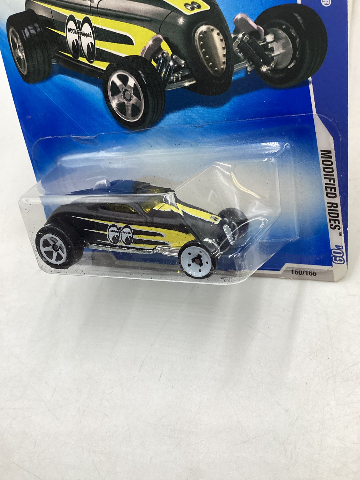 2009 Hot Wheels #160 Sooo Fast Black Mooneyes 97E