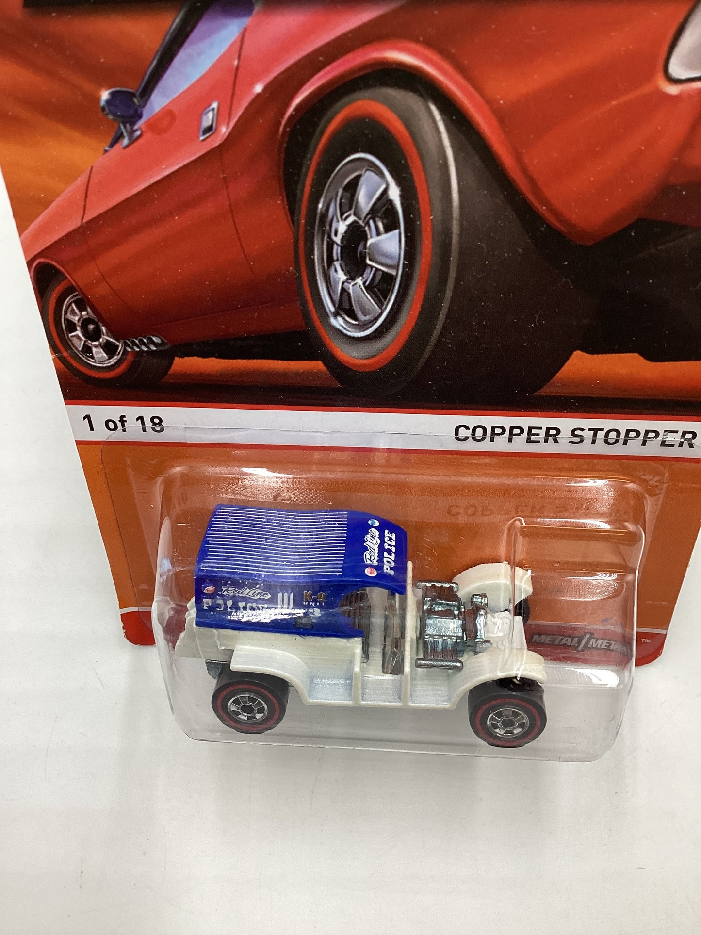 Hot wheels 2015 Redline #1 Copper Stopper 158D