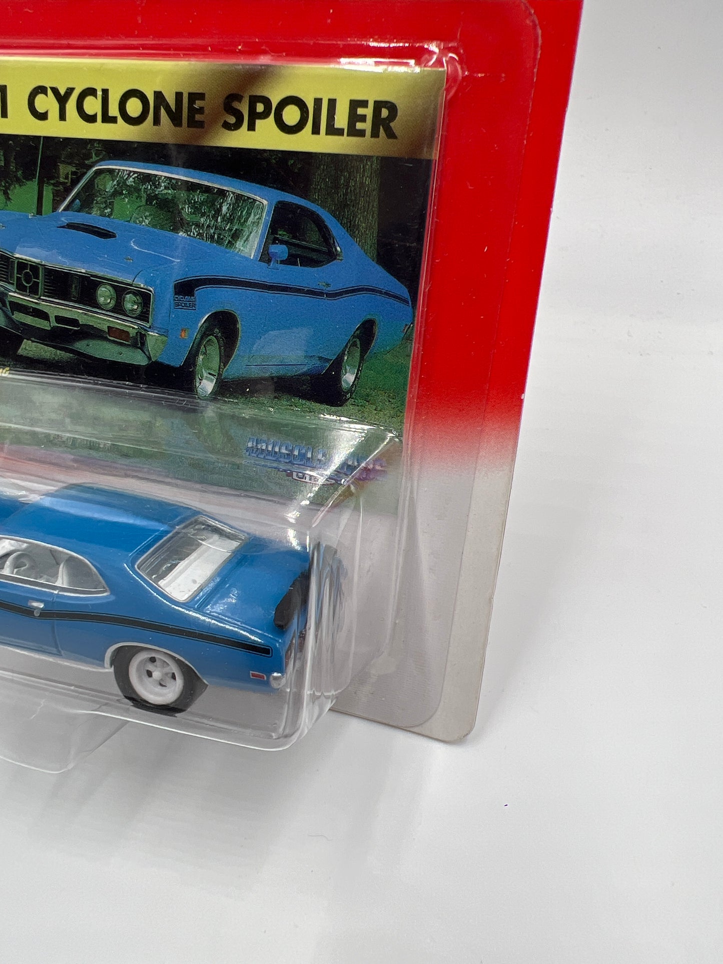Johnny Lightning White Lightning Chase Muscle Cars U.S.A. 1971 Cyclone Spoiler Blue