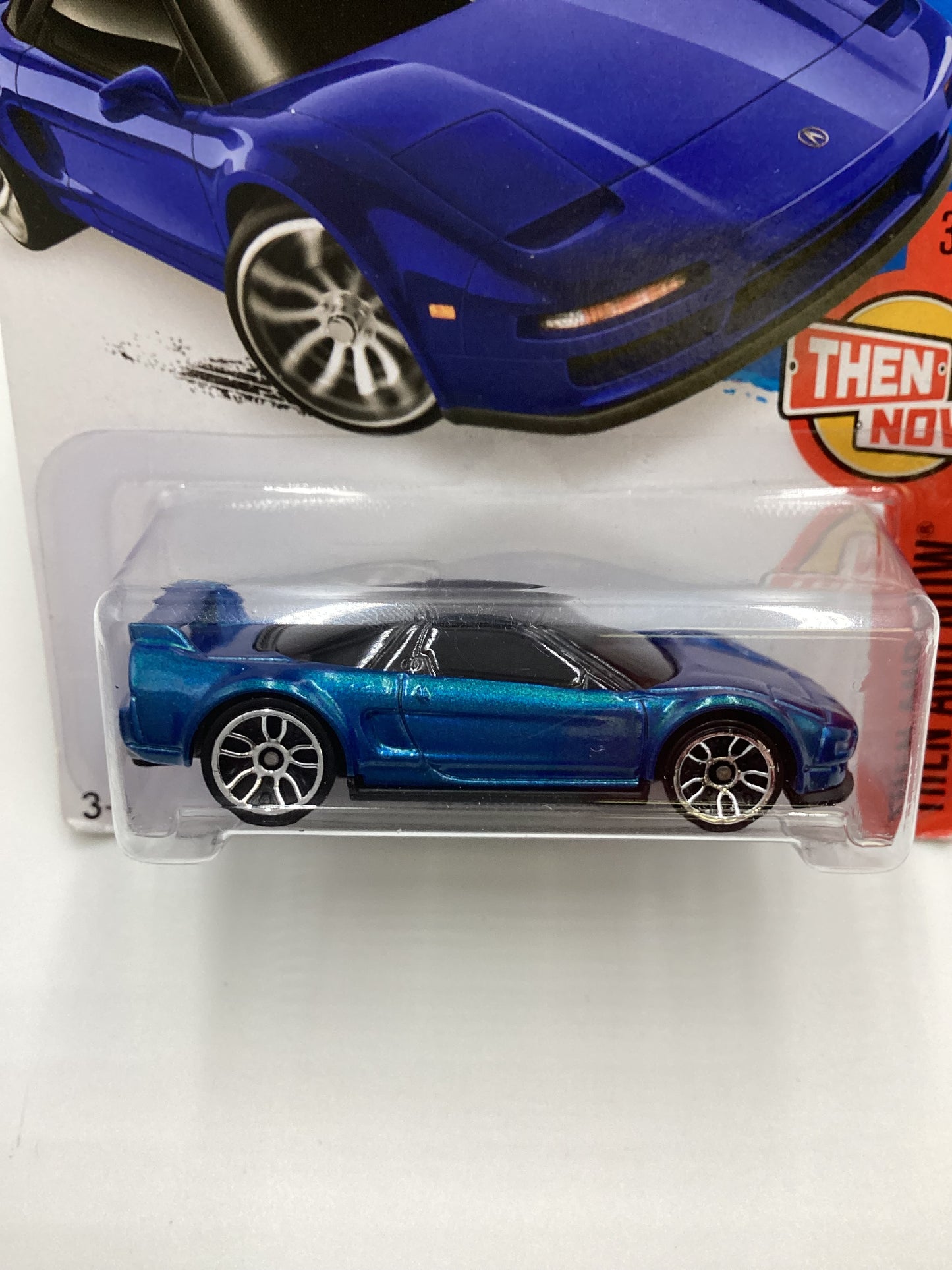 2016 Hot Wheels #103 90 Acura NSX Blue 105H