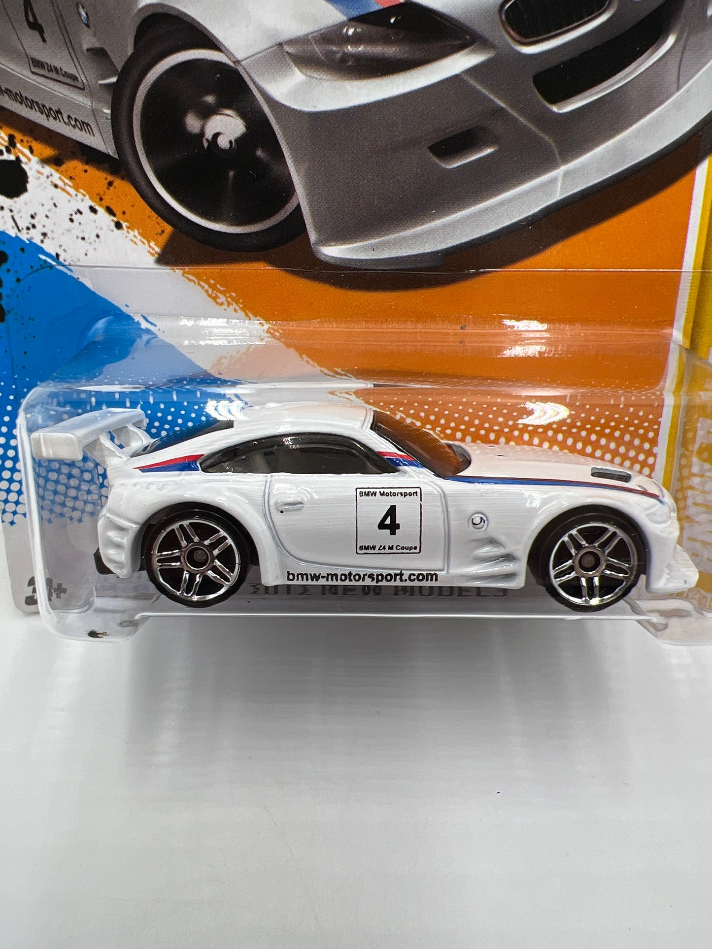 2012 Hot Wheels New Models #18 BMW Z4 M White 106C