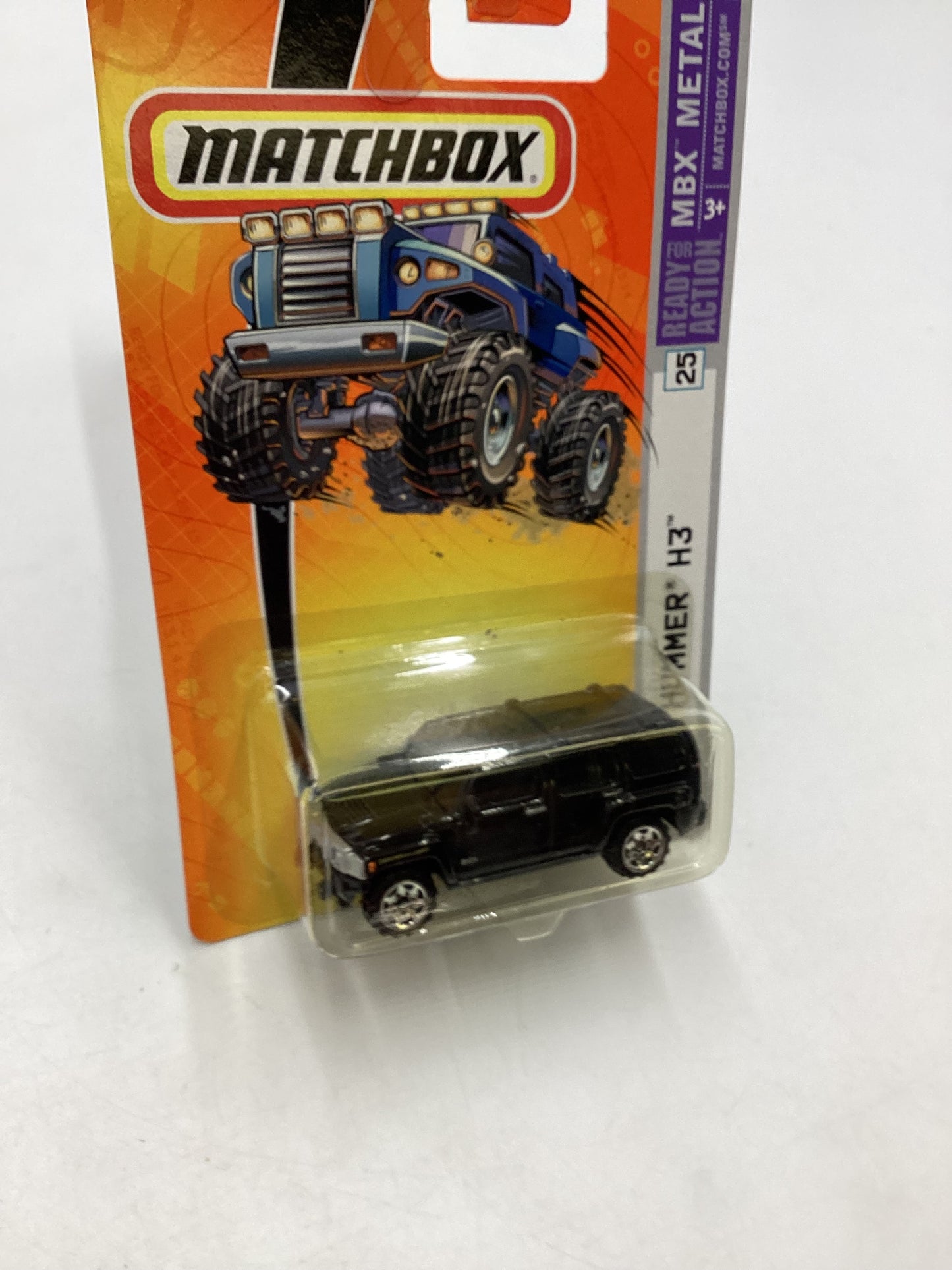 Matchbox MBX Metal #25 Hummer H3 Black 210C