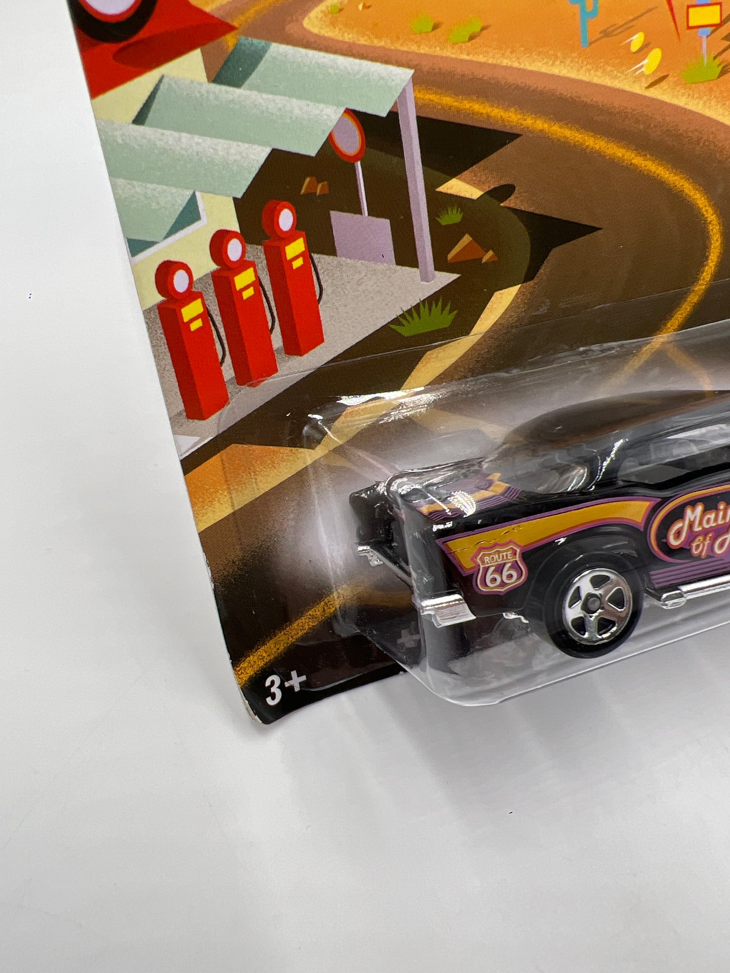 2014 Hot Wheels HW Road Trippin #9 57 Chevy Black 161A