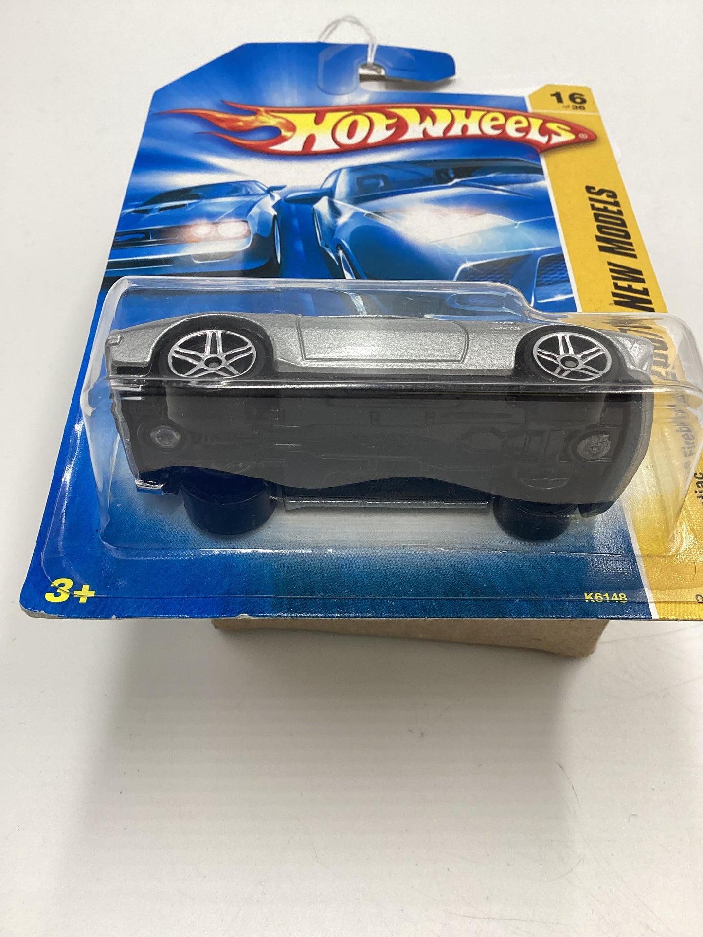 2007 Hot Wheels New Models #16 70 Pontiac Firebird Silver Kmart Exclusive