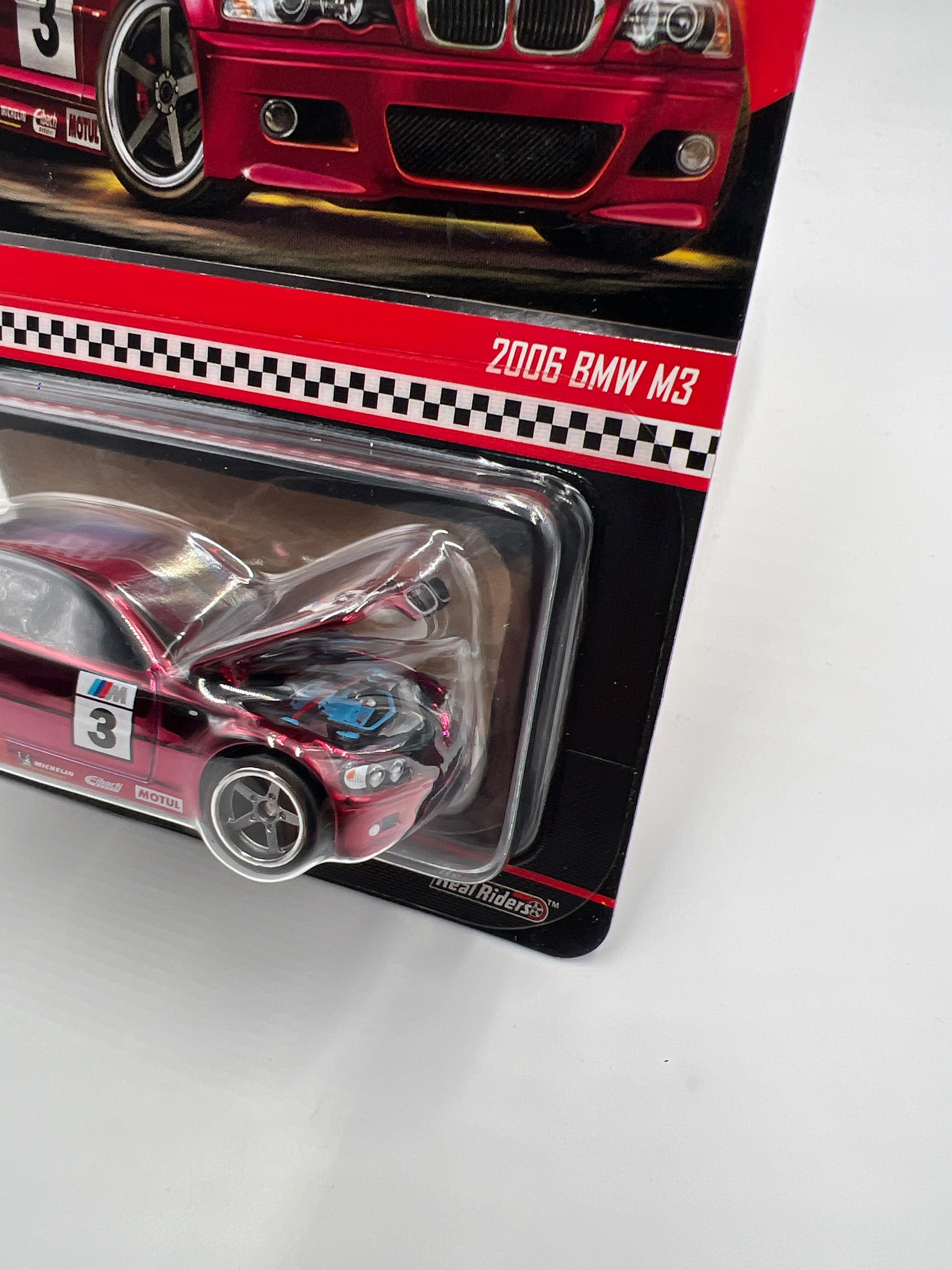 2025 Hot Wheels RLC Exclusive 2006 BMW M3 Red W/Protector