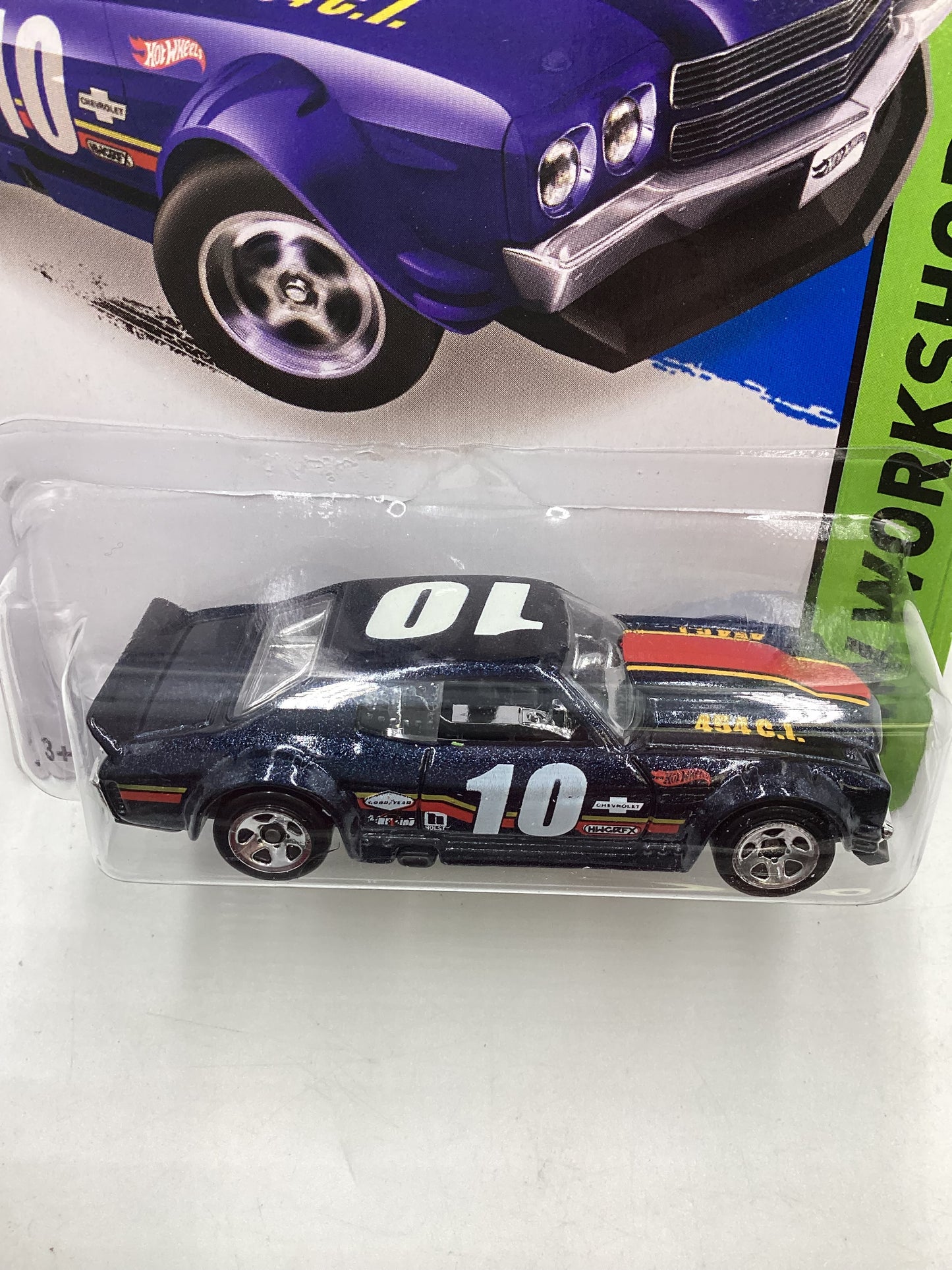 2015 Hot Wheels Workshop #194 70 Chevy Chevelle Blue 9A