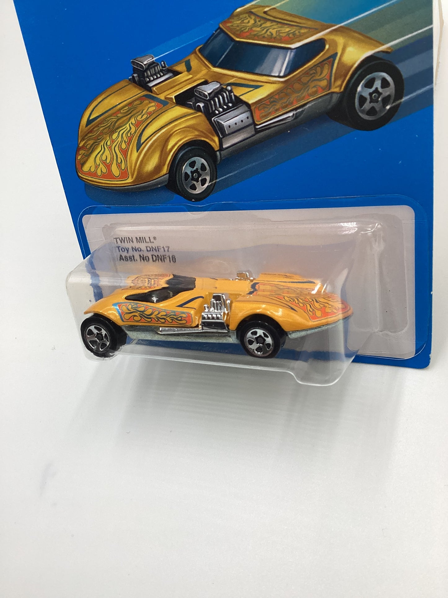 2016 Hot Wheels Target Heritage Retro DNF17 Twin Mill Yellow 158B