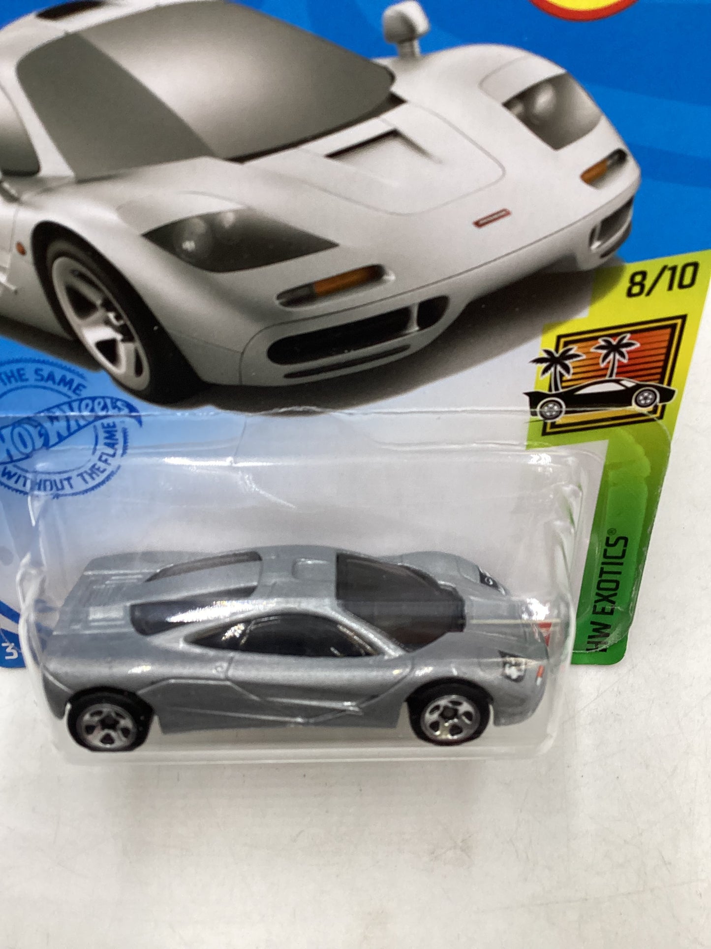 2021 Hot Wheels #235 Mclaren F1 silver see last pic & desc 103D