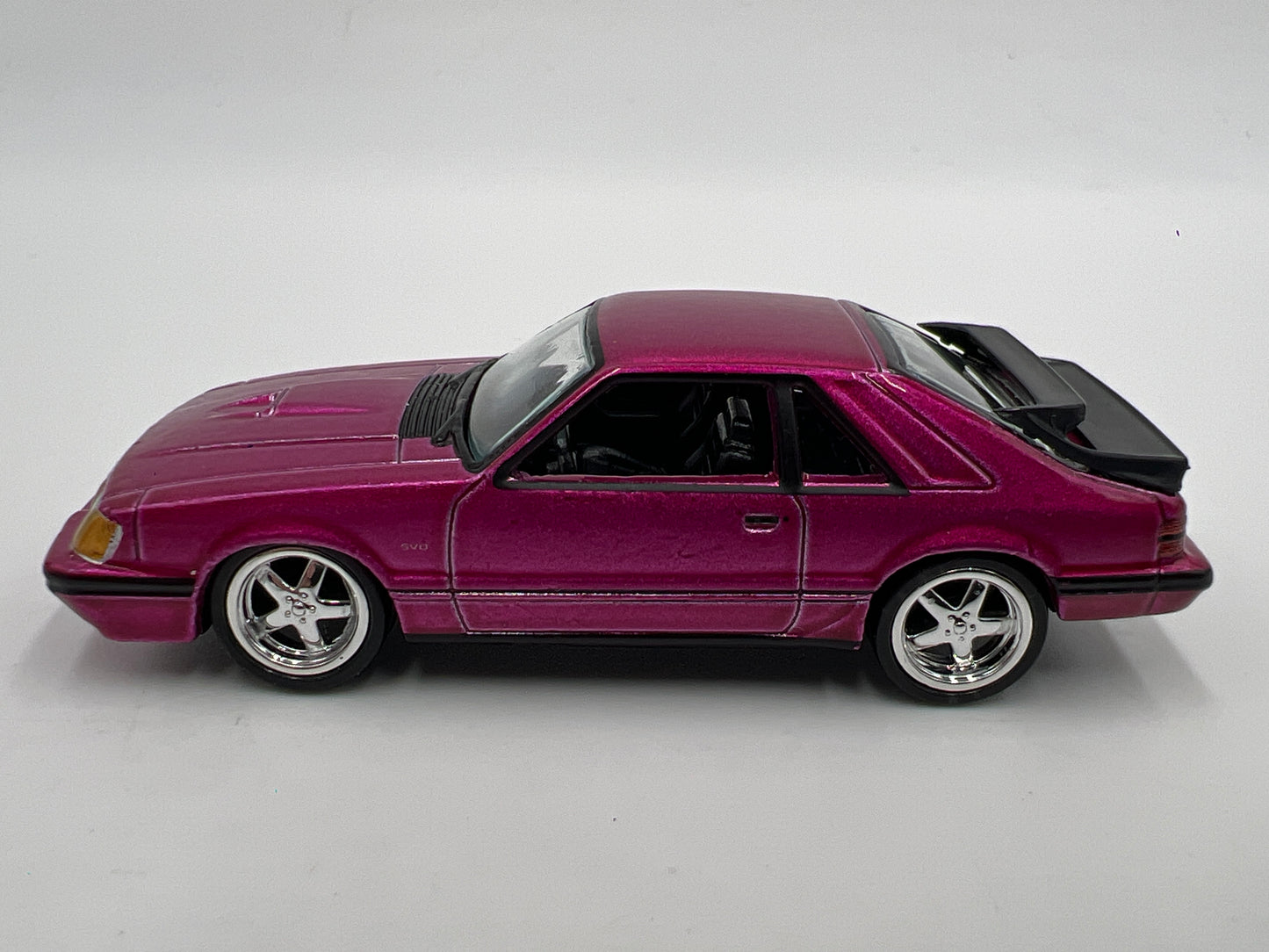 Auto World 1/64 Target Exclusive 1985 Ford Mustang SVO Pink Loose