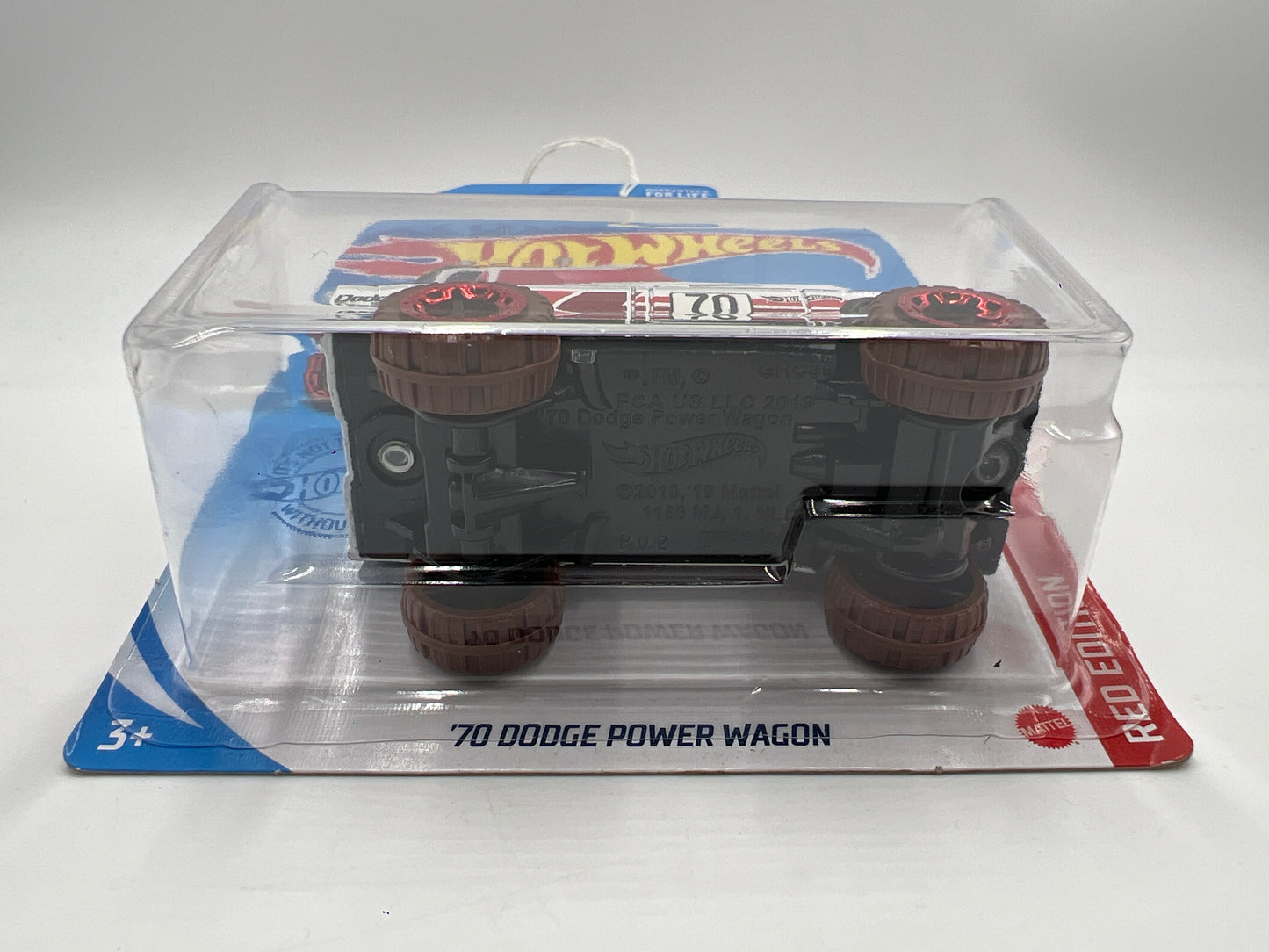 2021 Hot Wheels Target Exclusive Red Edition #3 70 Dodge Power Wagon White 147B