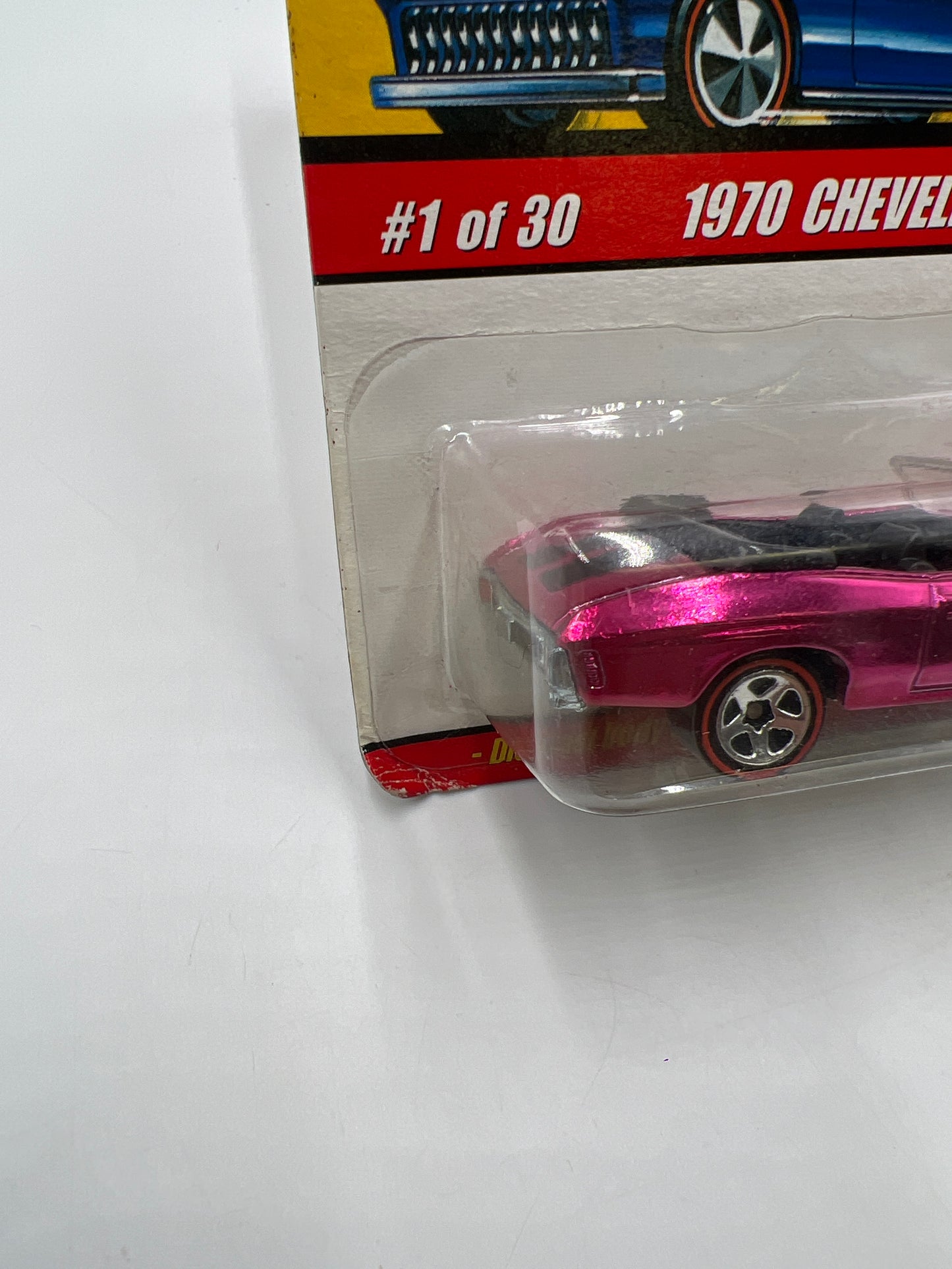 Hot Wheels Classics Series 2 #1 1970 Chevelle Convertible Pink *Soft Corners*