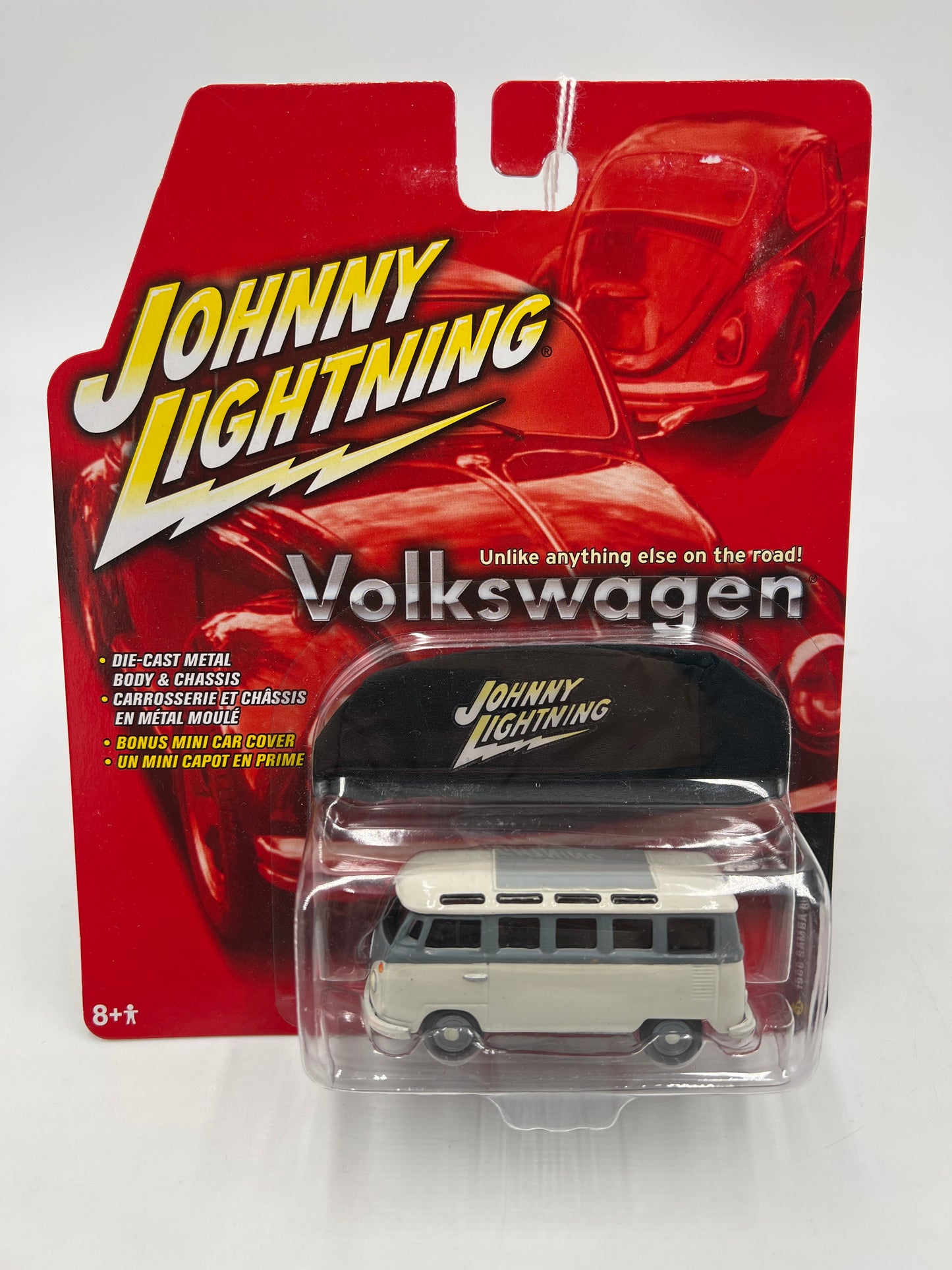 Johnny Lightning Volkswagen 1966 Samba Bus White 221F