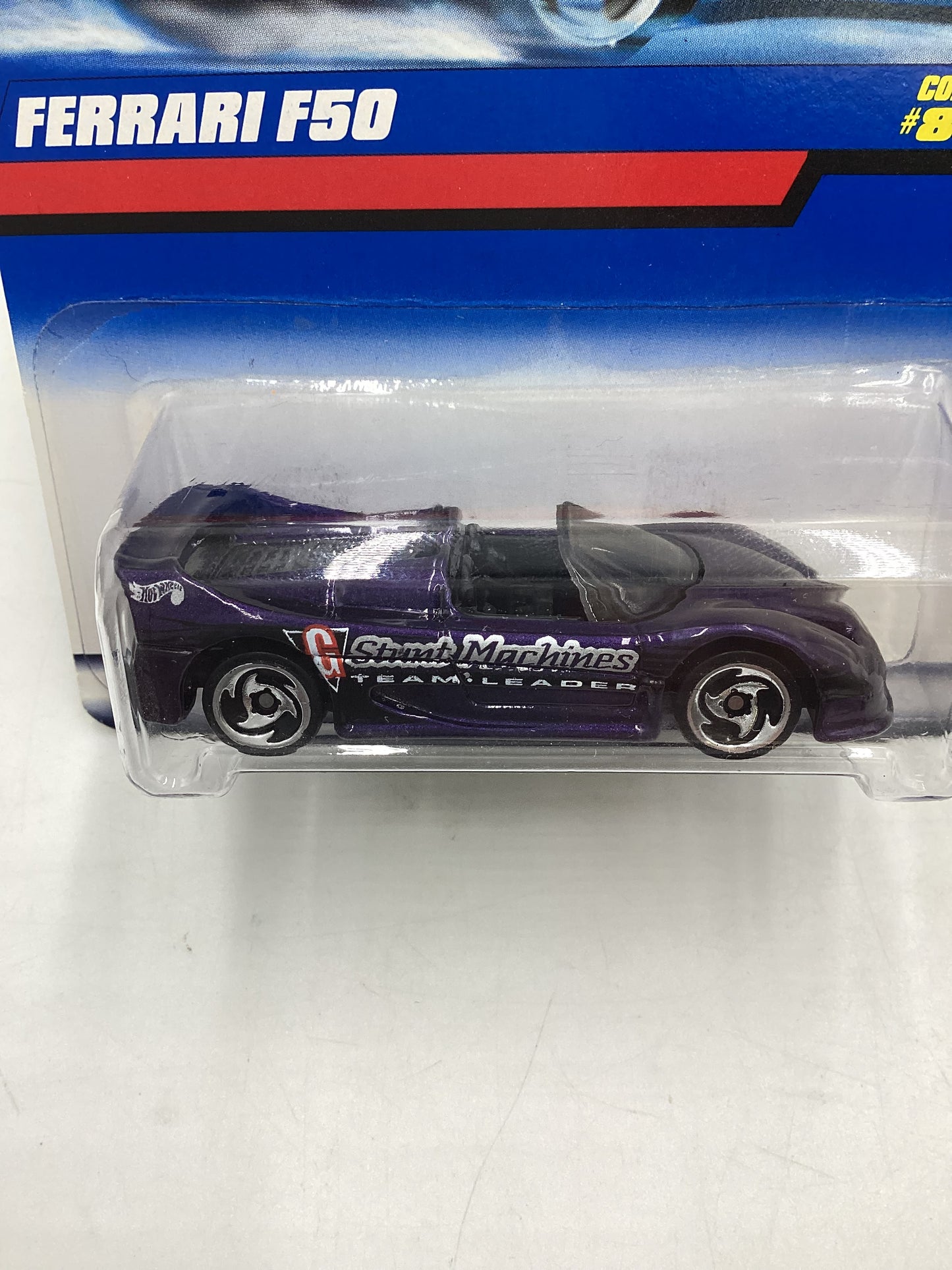 1998 Hot Wheels #855 Ferrari F50 Purple