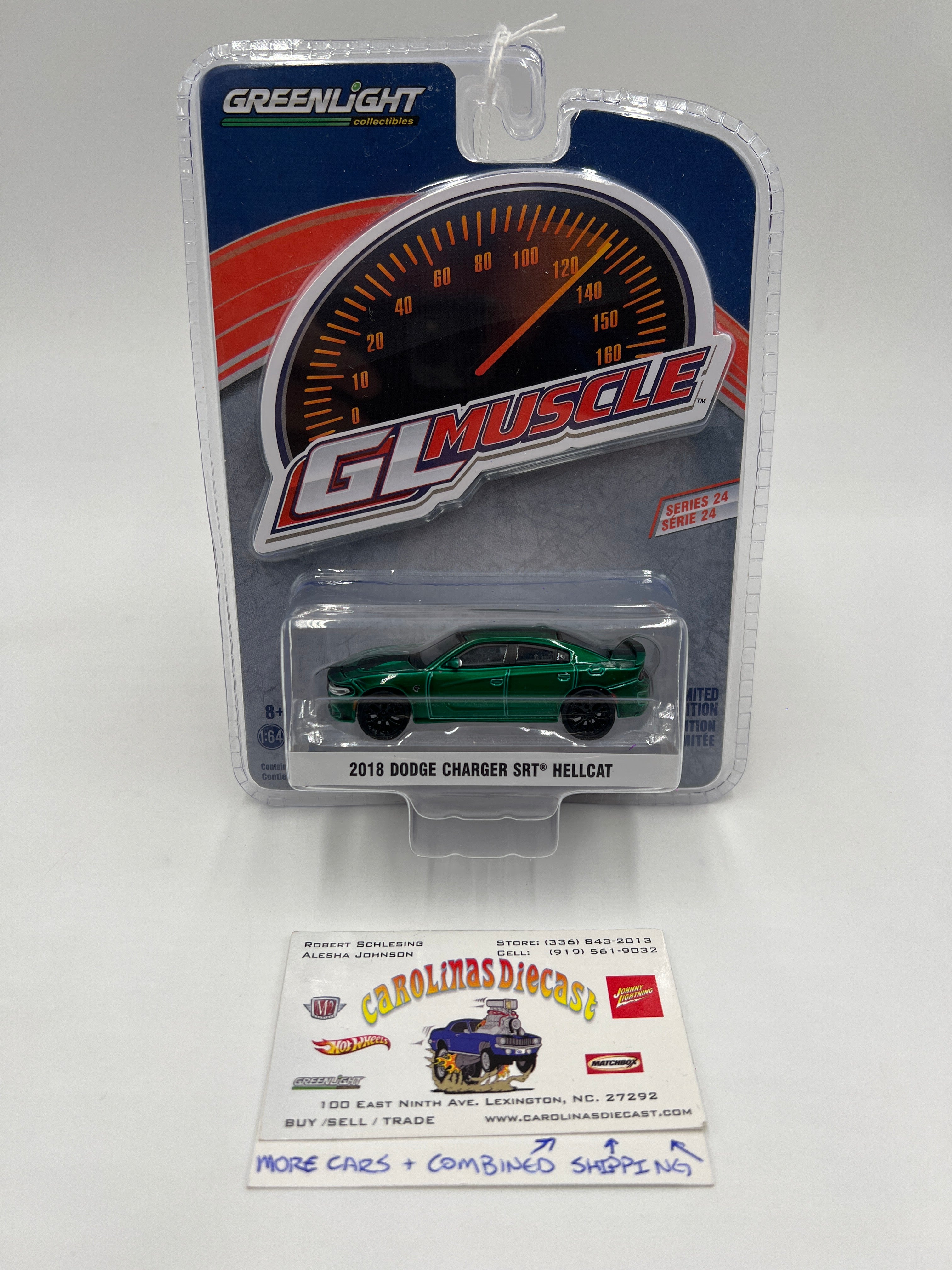 Greenlight GL Muscle Series 24 CHASE 2018 Dodge Charger SRT