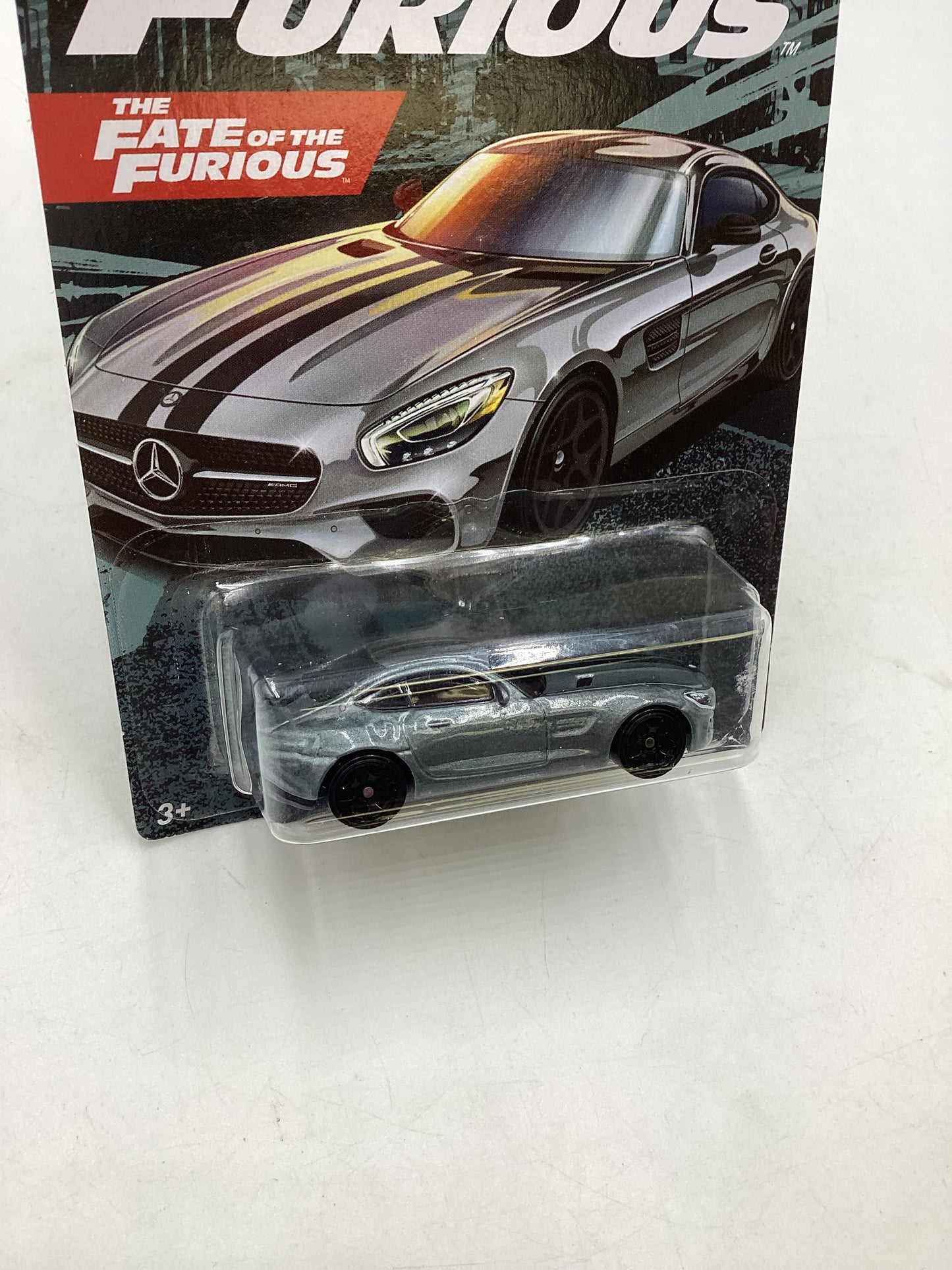 2020 Hot wheels Fast and furious Fate of the Furious 15 Mercedes AMG GT #1 71D