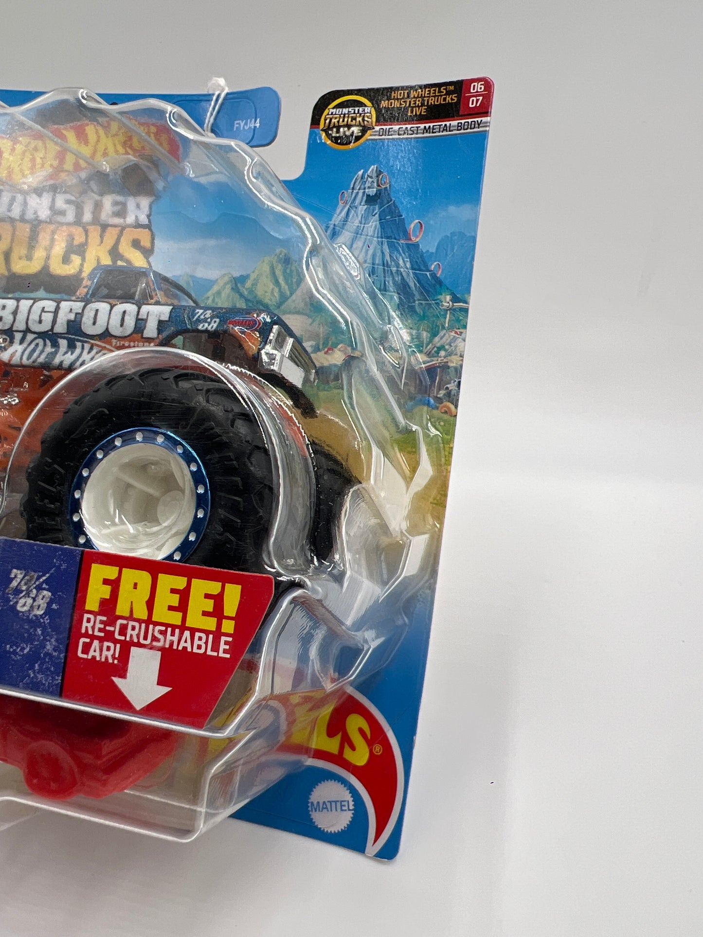 2021 Hot Wheels Monster Trucks HW MT Live #28 Bigfoot 133G