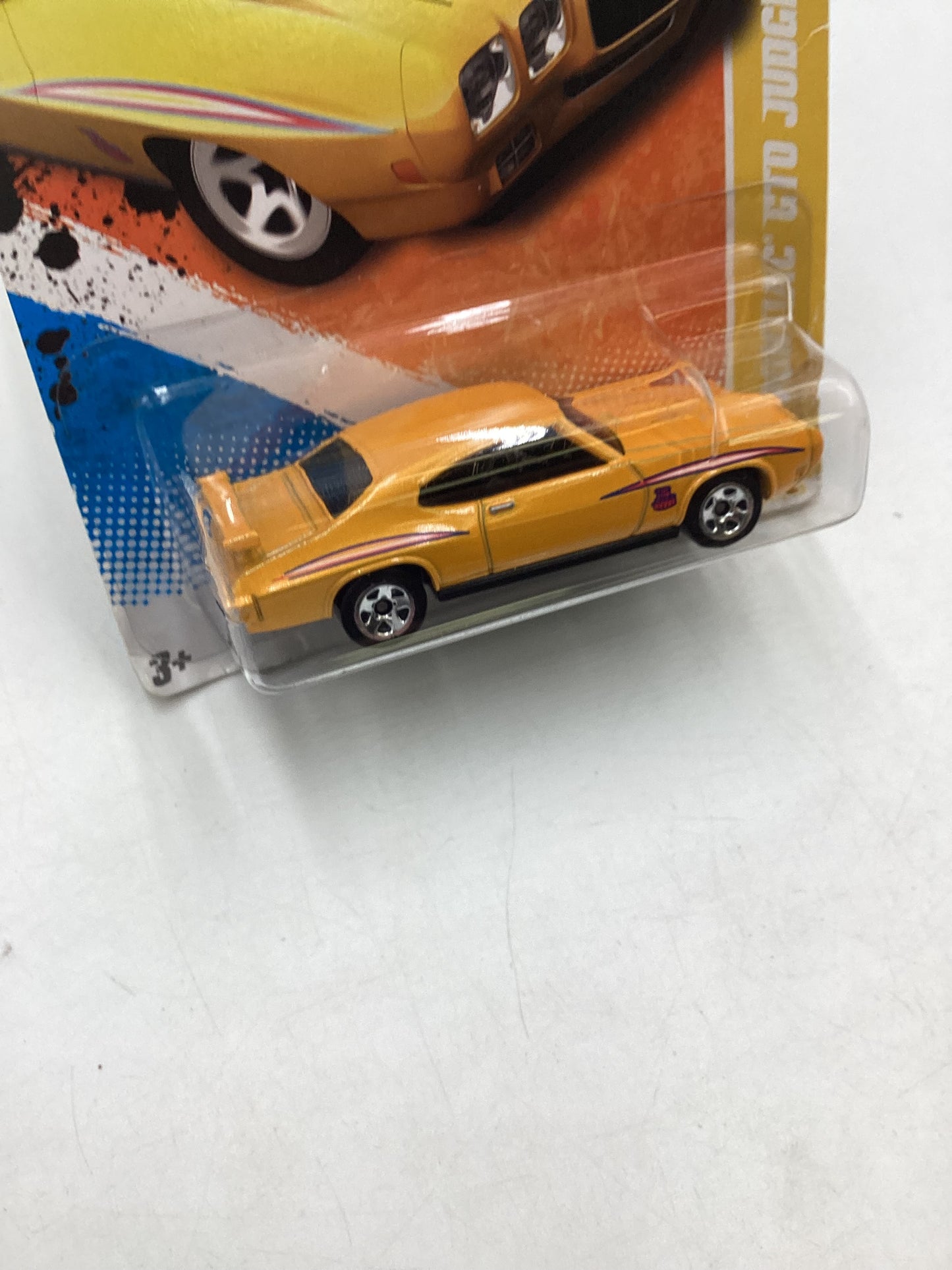 2011 Hot Wheels #11 70 Pontiac GTO Judge Yellow 47G