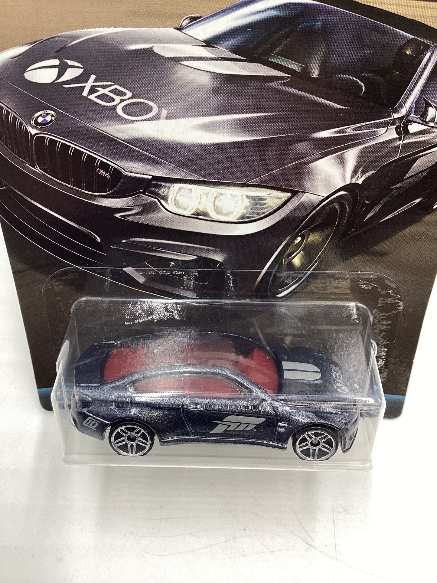 2017 Hot Wheels Forza Motorsport #5 BMW M4 Dark Gray