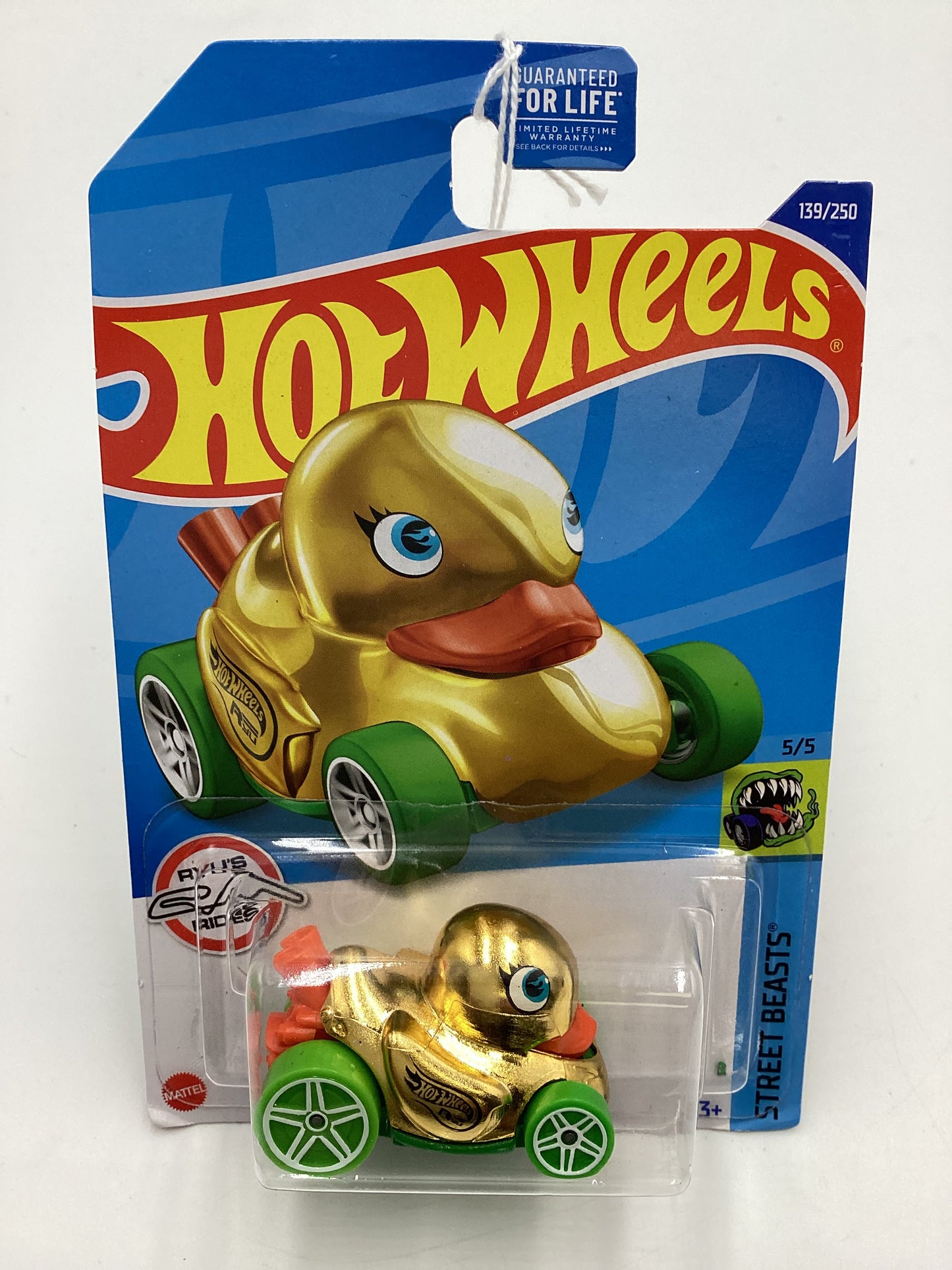 2022 Hot Wheels Treasure Hunt #139 Duck N Roll Gold 274A