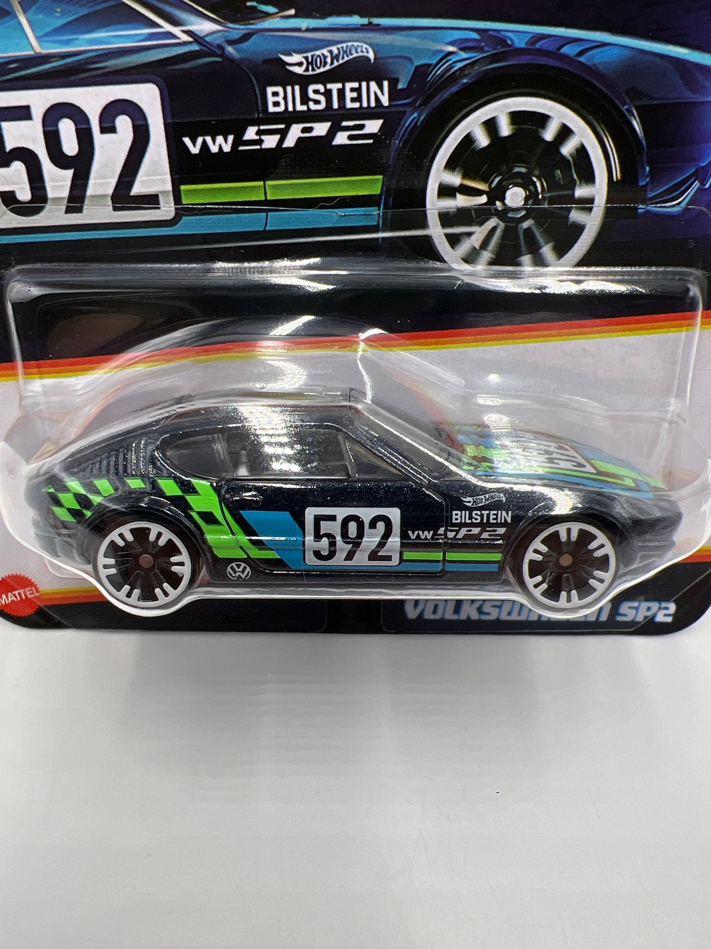 2026 Hot Wheels Neon Speeders #6 Volkswagen SP2 Black 157E